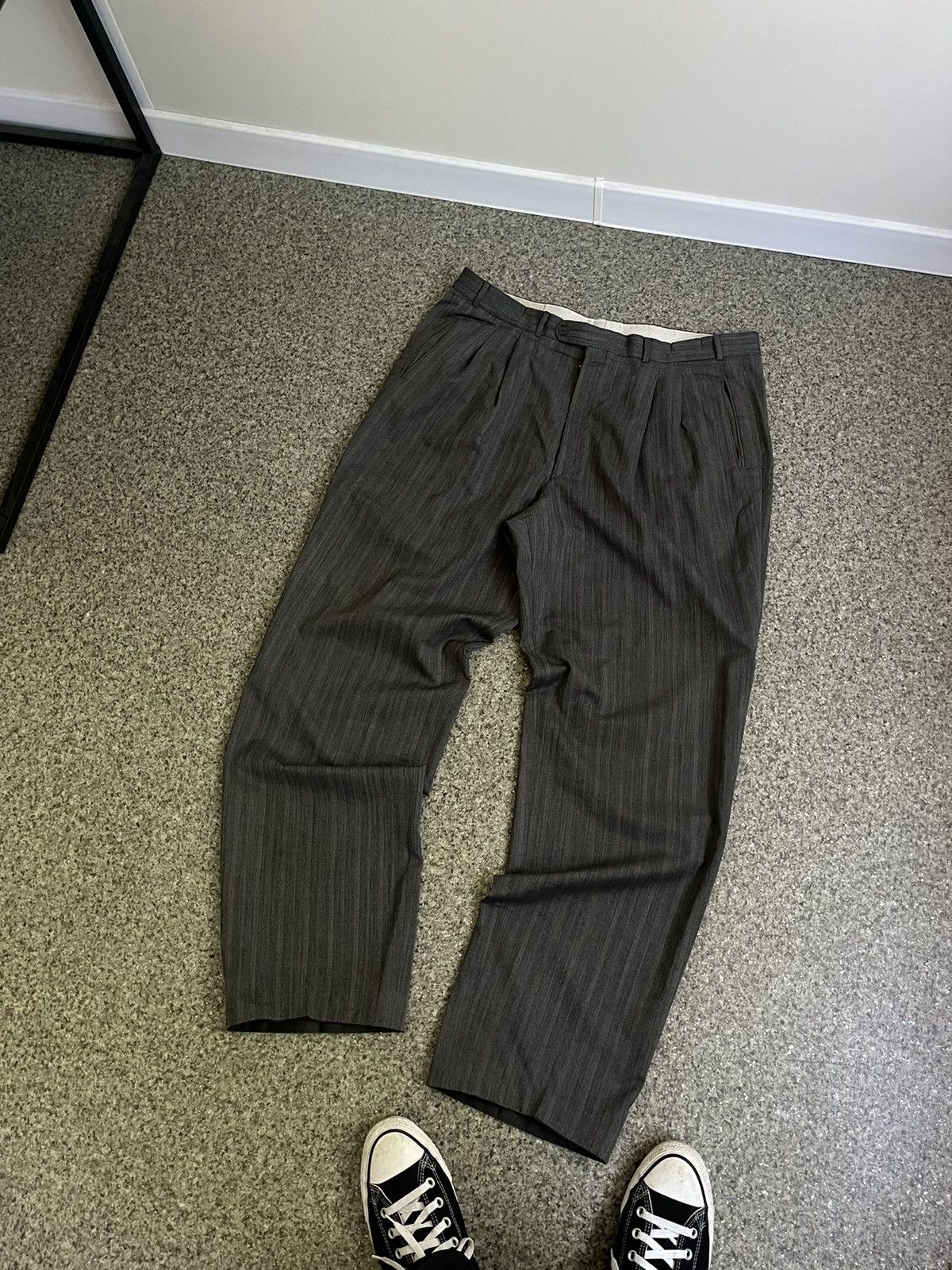Givenchy Vintage Givenchy Gentlemen Full suit Blazer + Pants size 110 Size 54L - 11 Thumbnail