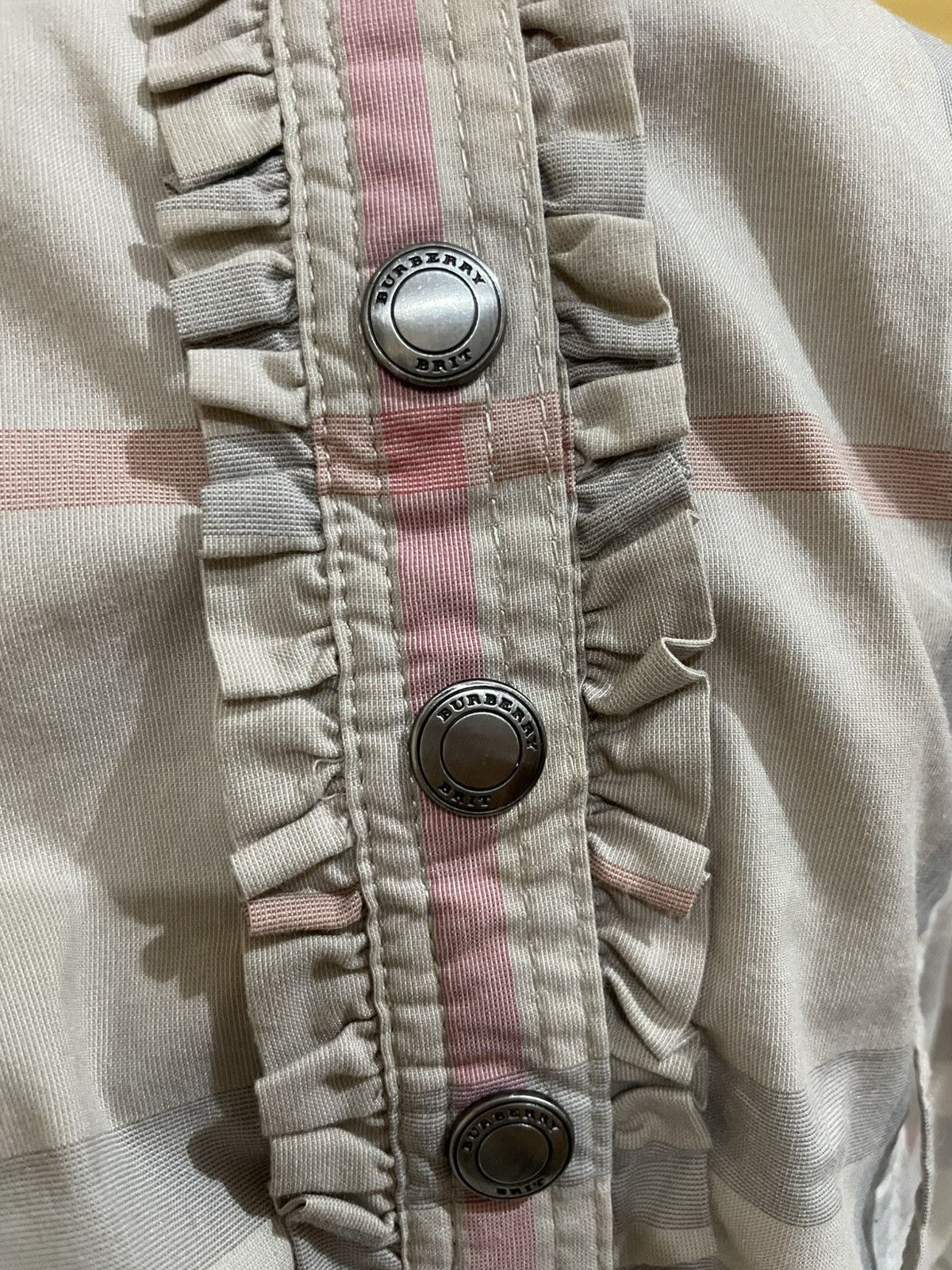 Burberry Burberry Brit Dress Ruffle Size M / US 6-8 / IT 42-44 - 7 Thumbnail