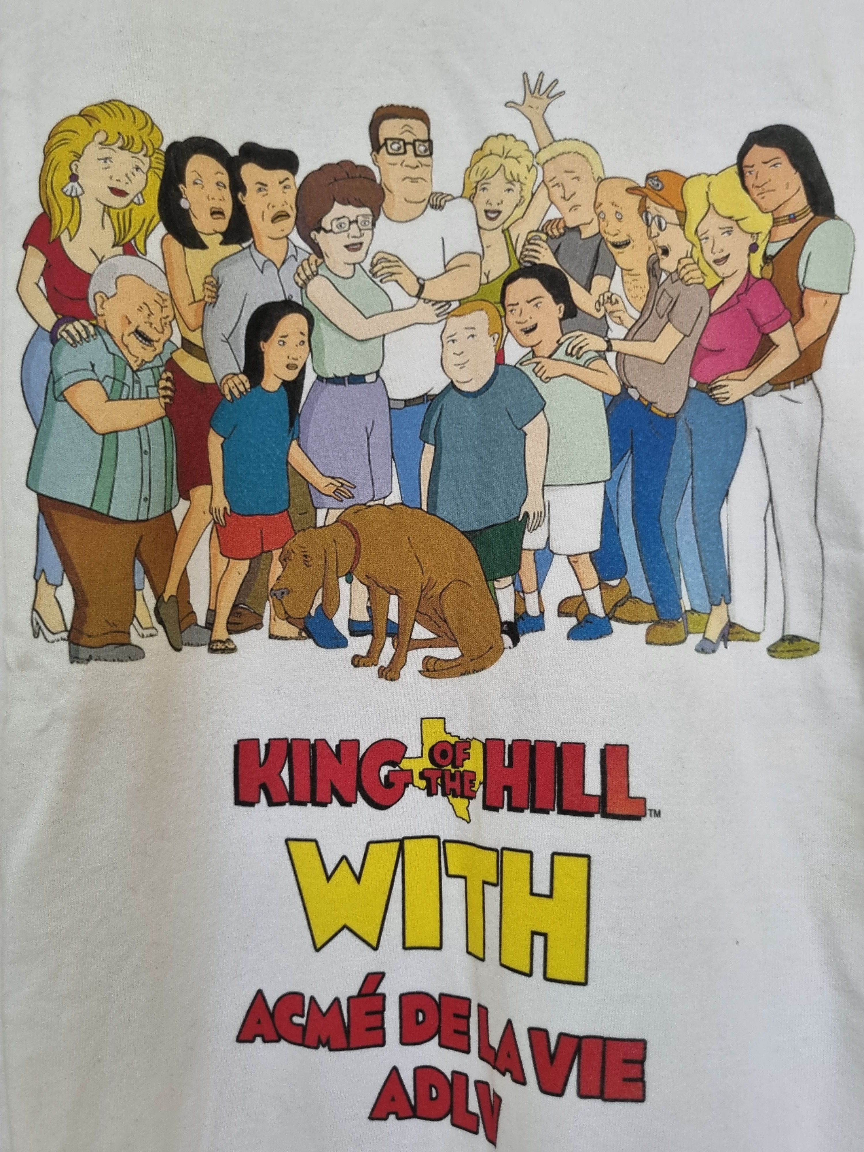 Acme Clothing × Cartoon Network × Vintage Acme De La Vie x King Of The Hill long sleeve Size US XL / EU 56 / 4 - 2 Thumbnail