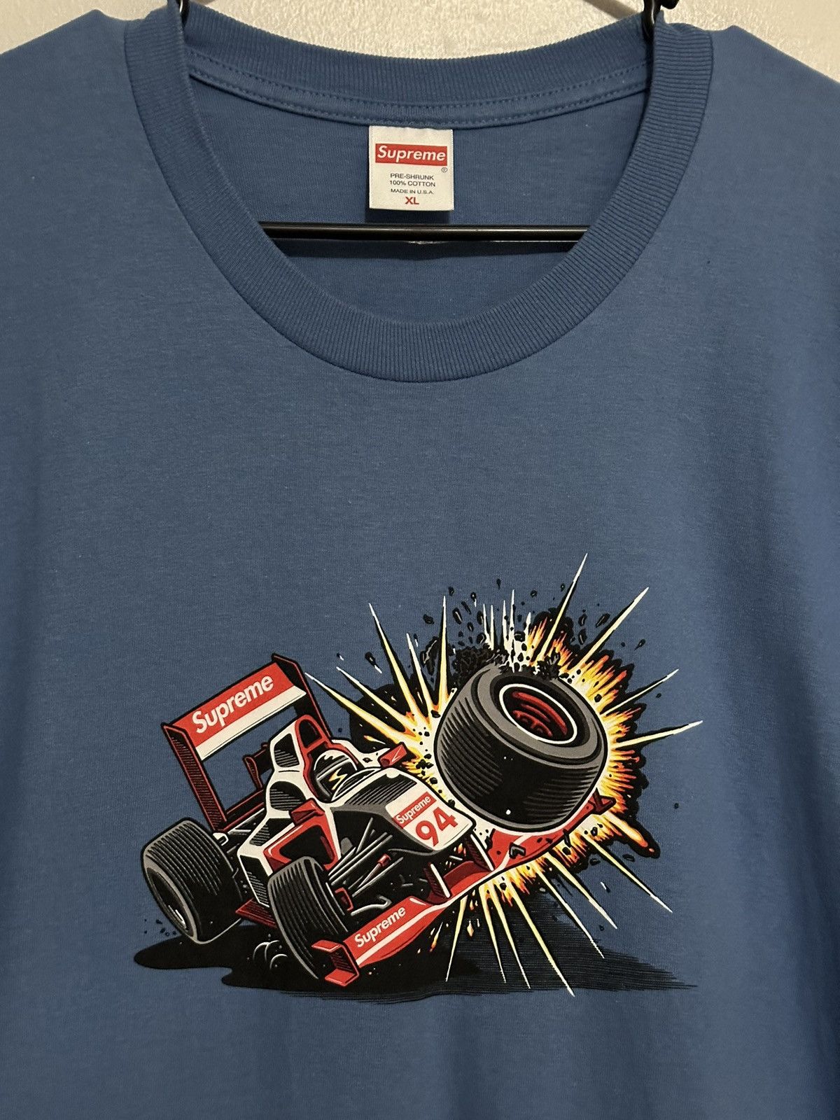 Supreme Supreme Crash Tee Size US XL / EU 56 / 4 - 2 Thumbnail