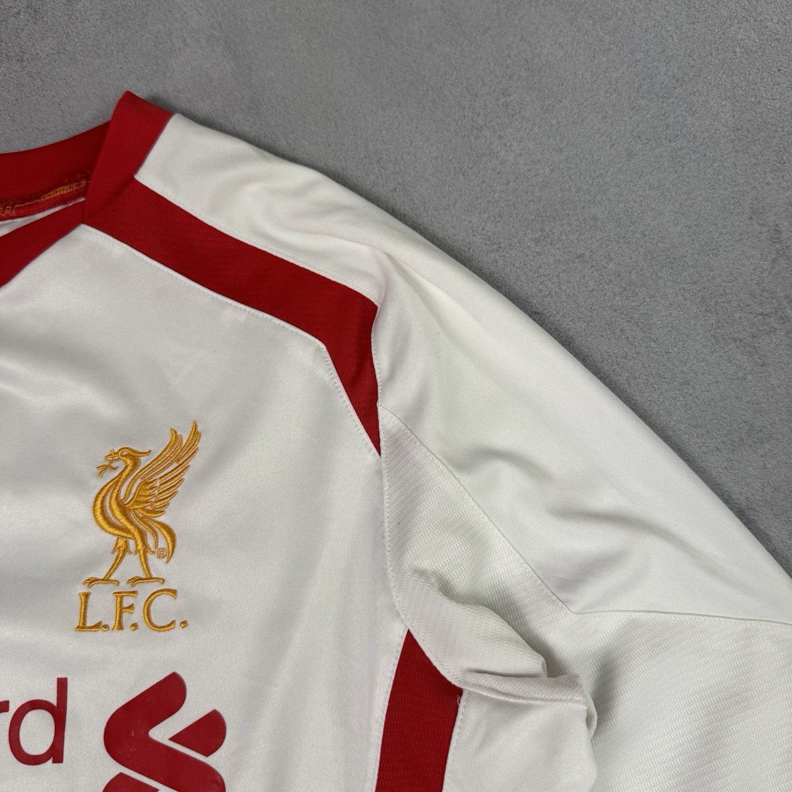Warrior LIVERPOOL #8 GERRARD Warrior 2013-2014 AWAY JERSEY Size M Size US M / EU 48-50 / 2 - 6 Thumbnail