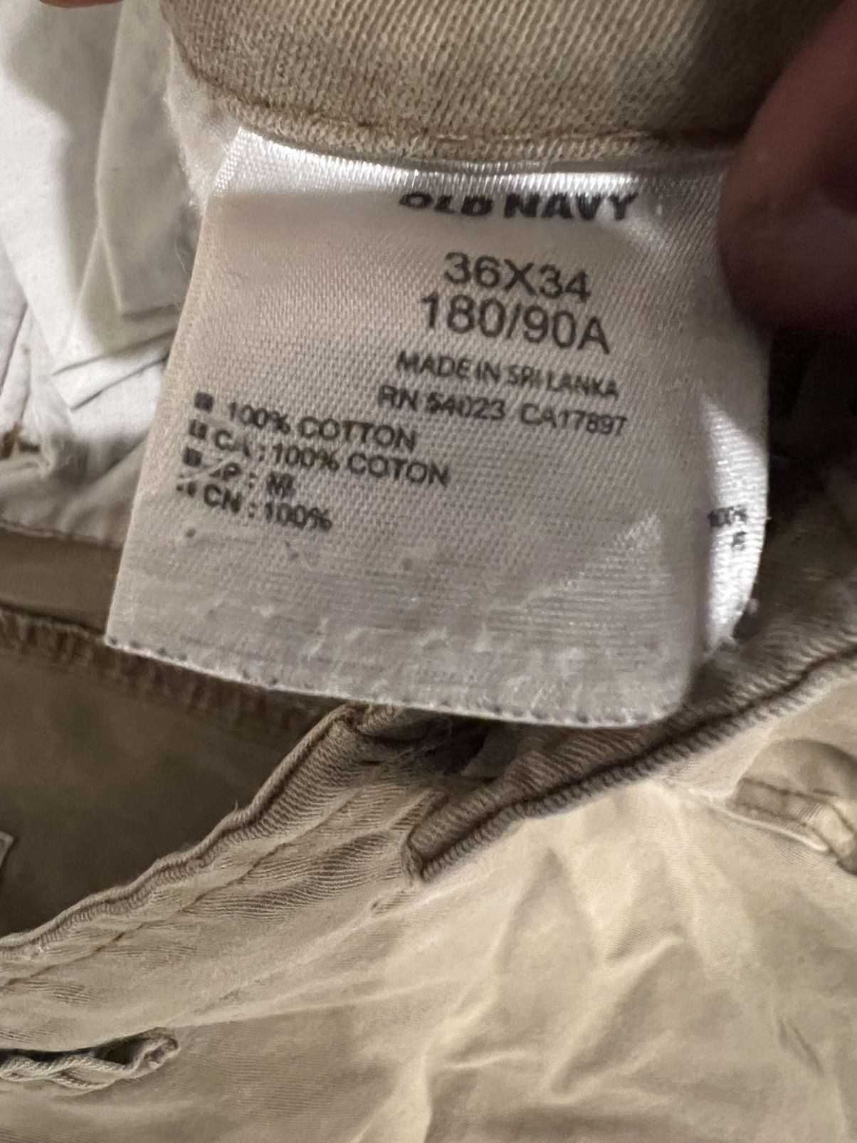 Old Navy Cargo pants Size US 34 / EU 50 - 3 Thumbnail