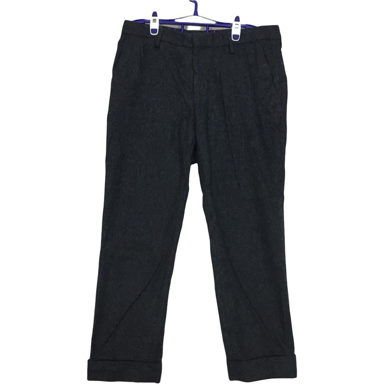 District UNITED ARROWS Vtg DISTRICT United Arrows Long Pants Trousers Cuff Leg Size US 31 - 1 Thumbnail