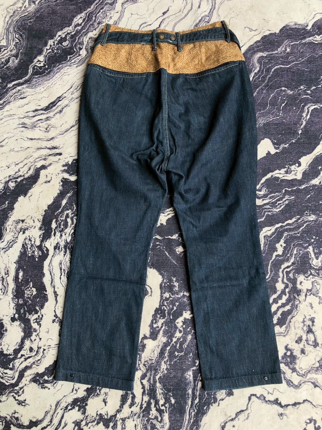 Kapital Vintage Kapital Denim Clown Pants Drop Crotch Size US 28 / EU 44 - 5 Thumbnail