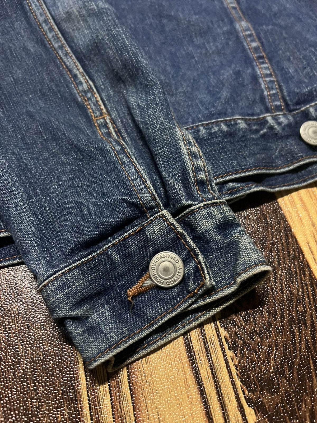 Japanese Brand Nice Claup Women’s Denim Jackets Size S / US 4 / IT 40 - 6 Thumbnail