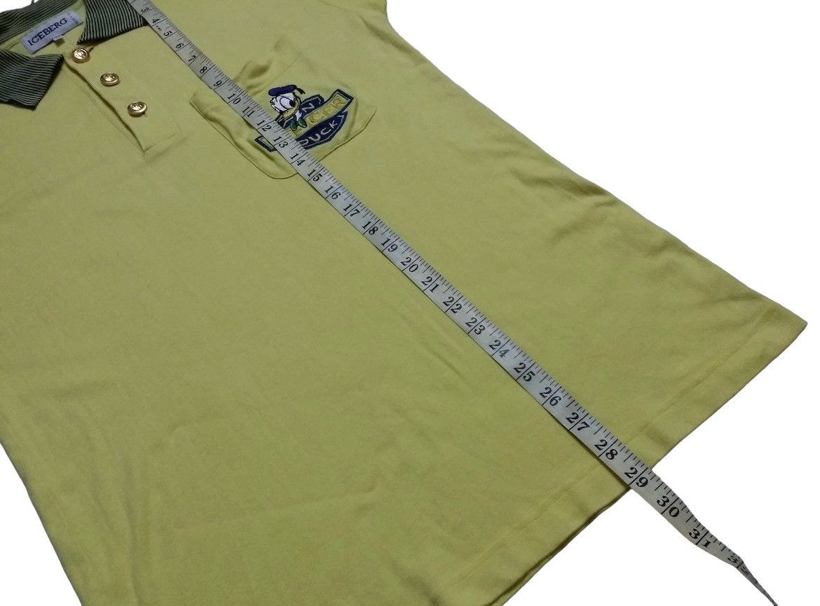 Iceberg VINTAGE 90s ICEBERG X DISNEY OFFICER DUCK 1992 POLO SHIRT Size US M / EU 48-50 / 2 - 7 Thumbnail