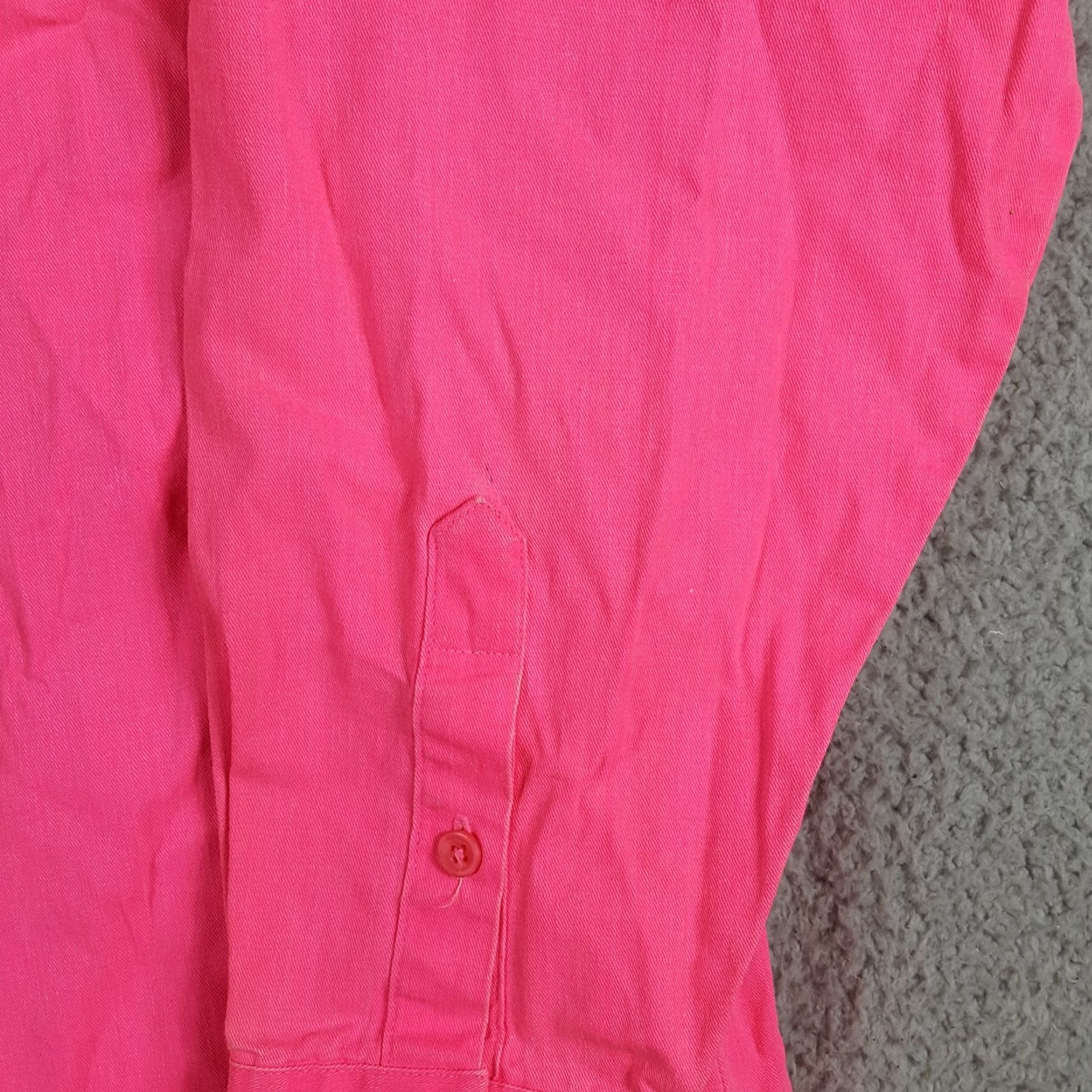 Wrangler VINTAGE Wrangler Brushpopper Western Hot Pink Cowboy Shirt Size L Button Up VTG Size US L / EU 52-54 / 3 - 5 Thumbnail