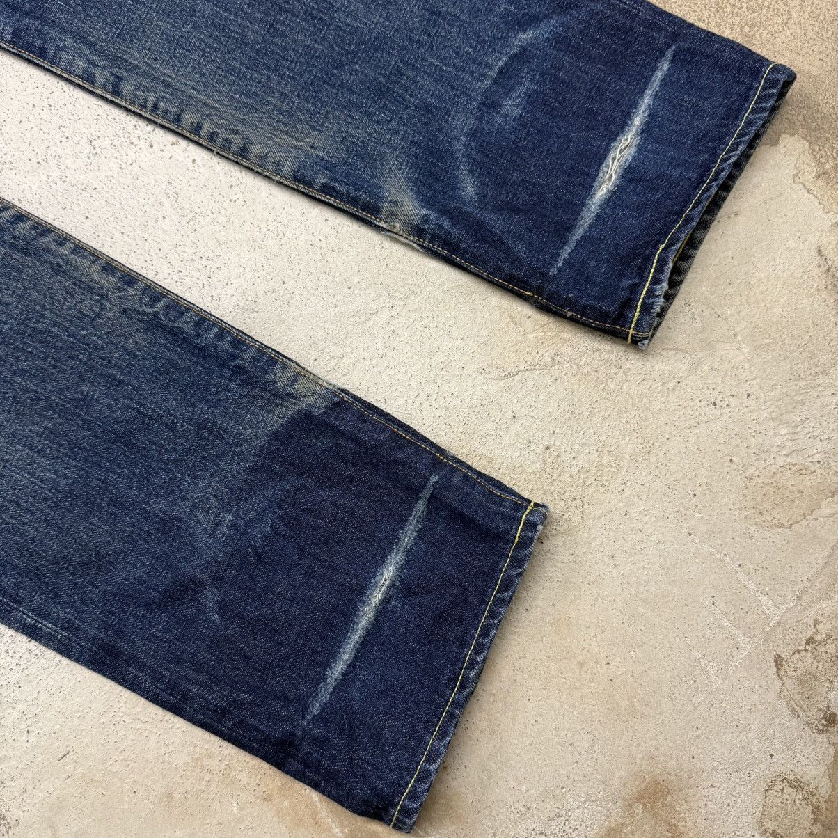 Japanese Brand Chikiriya Selvedge Chainstitch Mudwash Japanese Denim Size US 30 / EU 46 - 5 Thumbnail