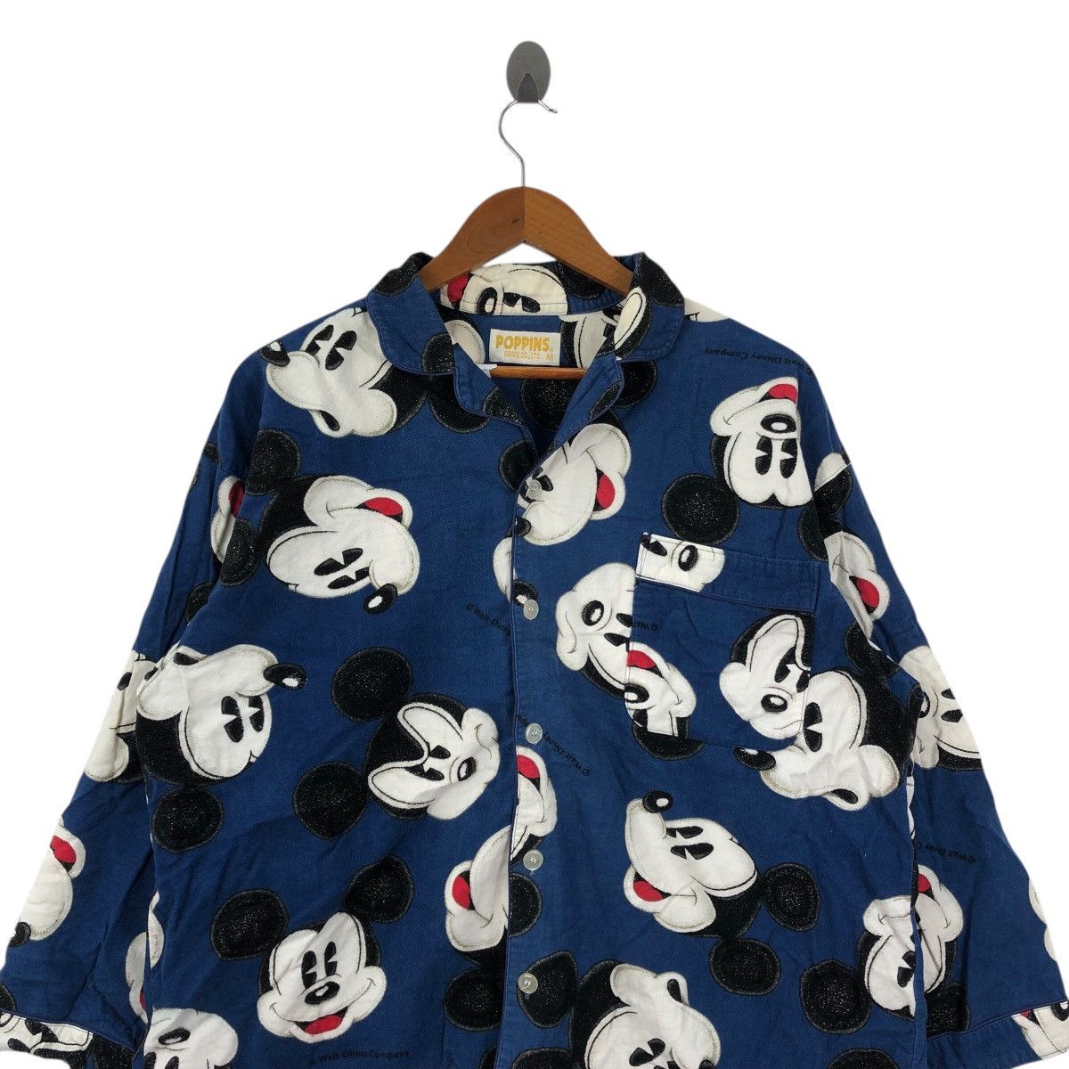Mickey Mouse Vintage MICKEY MOUSE CARTOON Poppins Fullprint Pyjamas Size M / US 6-8 / IT 42-44 - 2 Thumbnail
