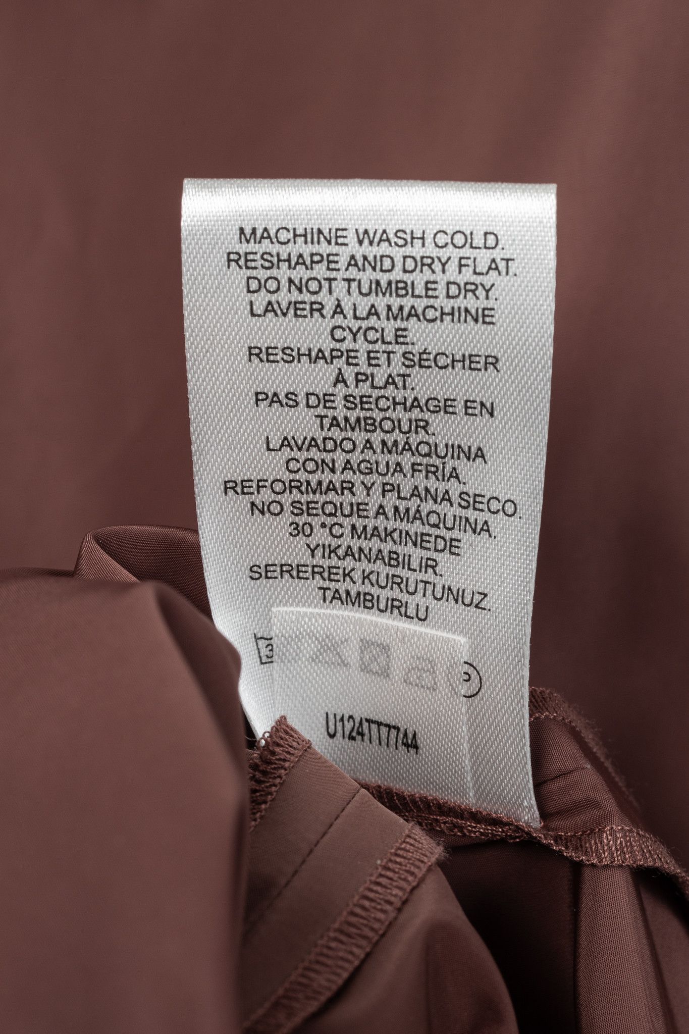 Tibi Tibi Italian Sporty Nylon Cocoon-Back Buttoned Shirt Size S / US 4 / IT 40 - 10 Thumbnail