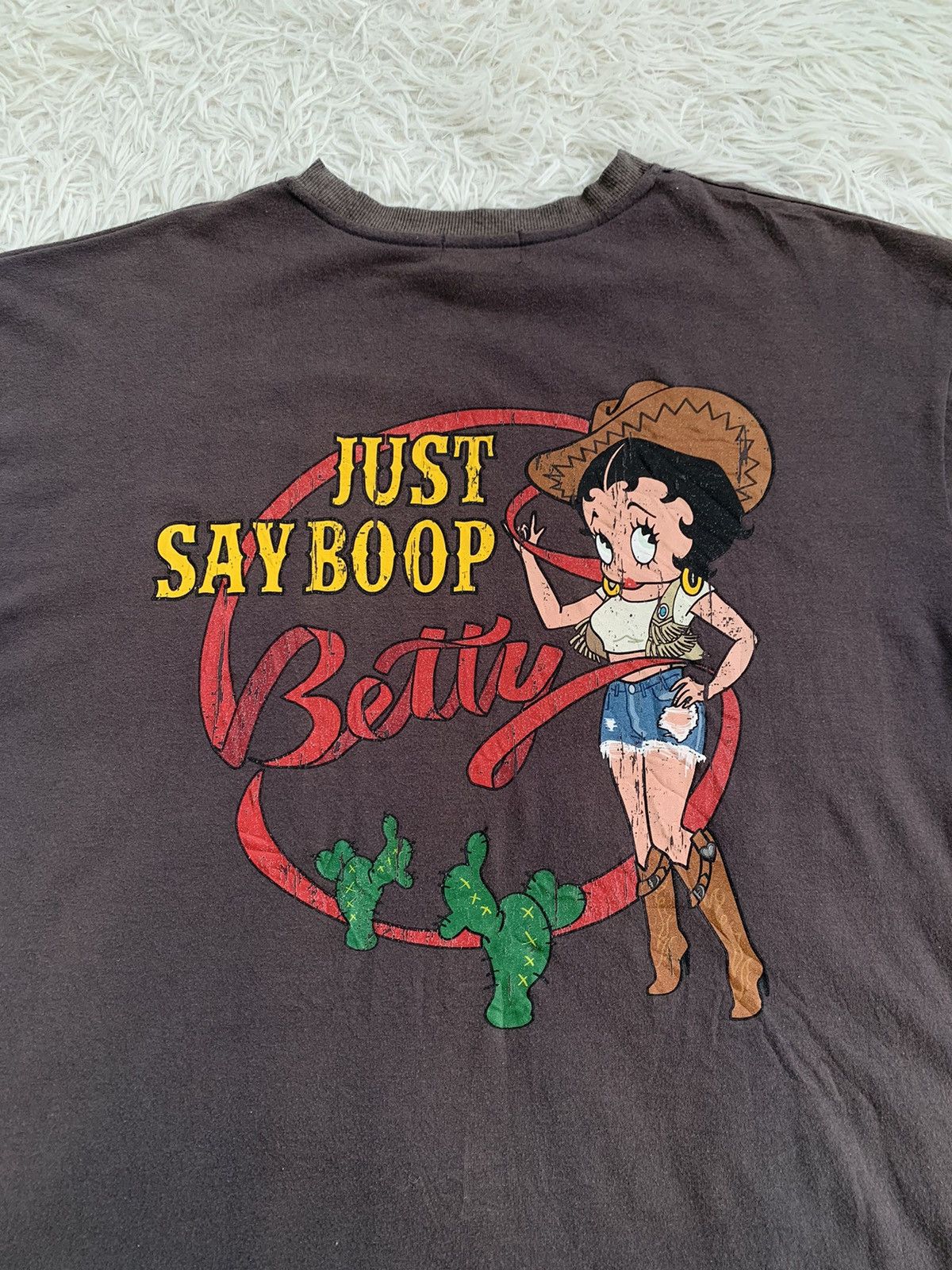 Anime Betty Boop Big Print Tee Size US M / EU 48-50 / 2 - 4 Thumbnail