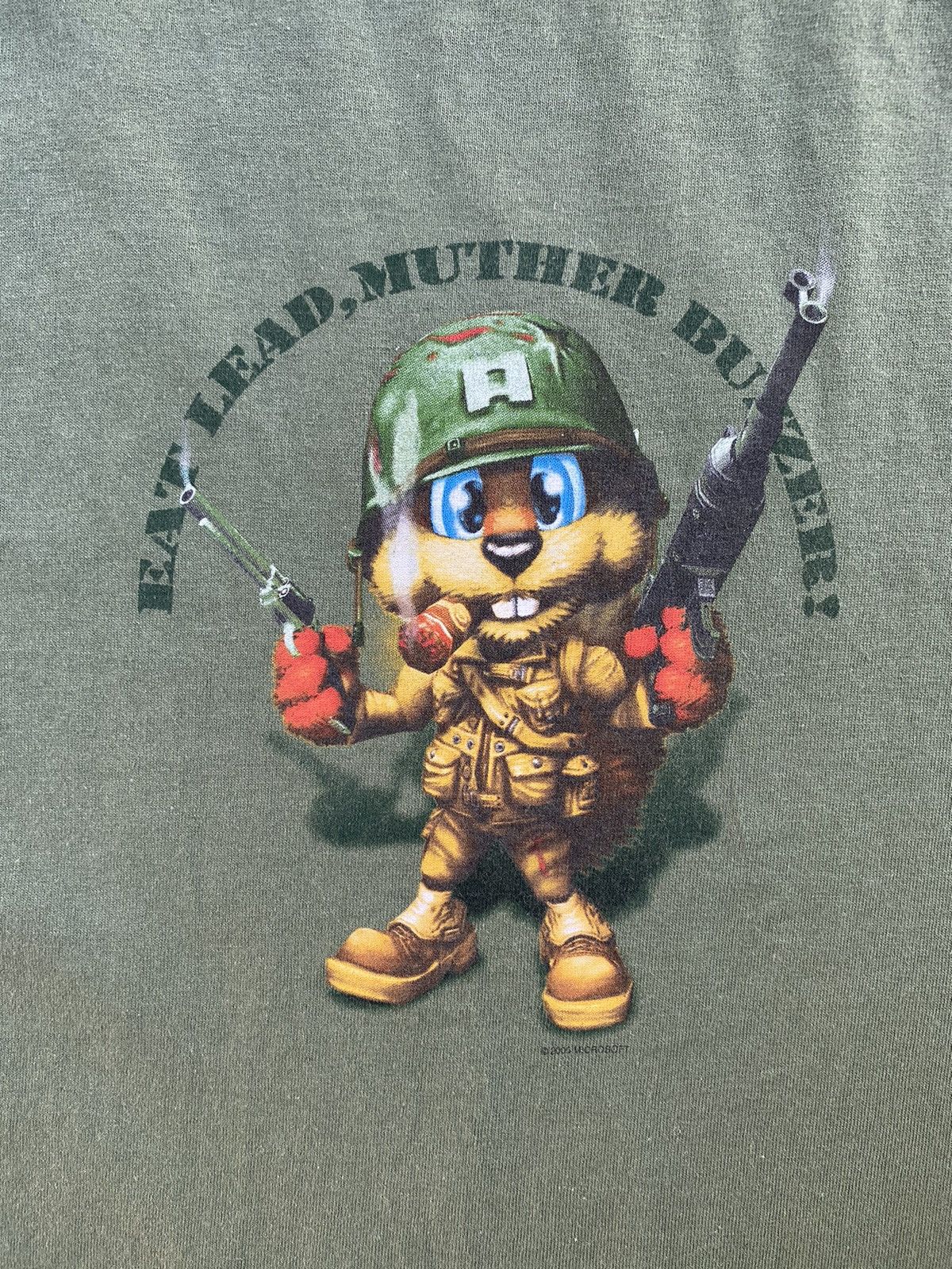 Vintage Sick🔥Rare Vintage Conkers Live & Reloaded Xbox Games Tees Size US L / EU 52-54 / 3 - 3 Thumbnail