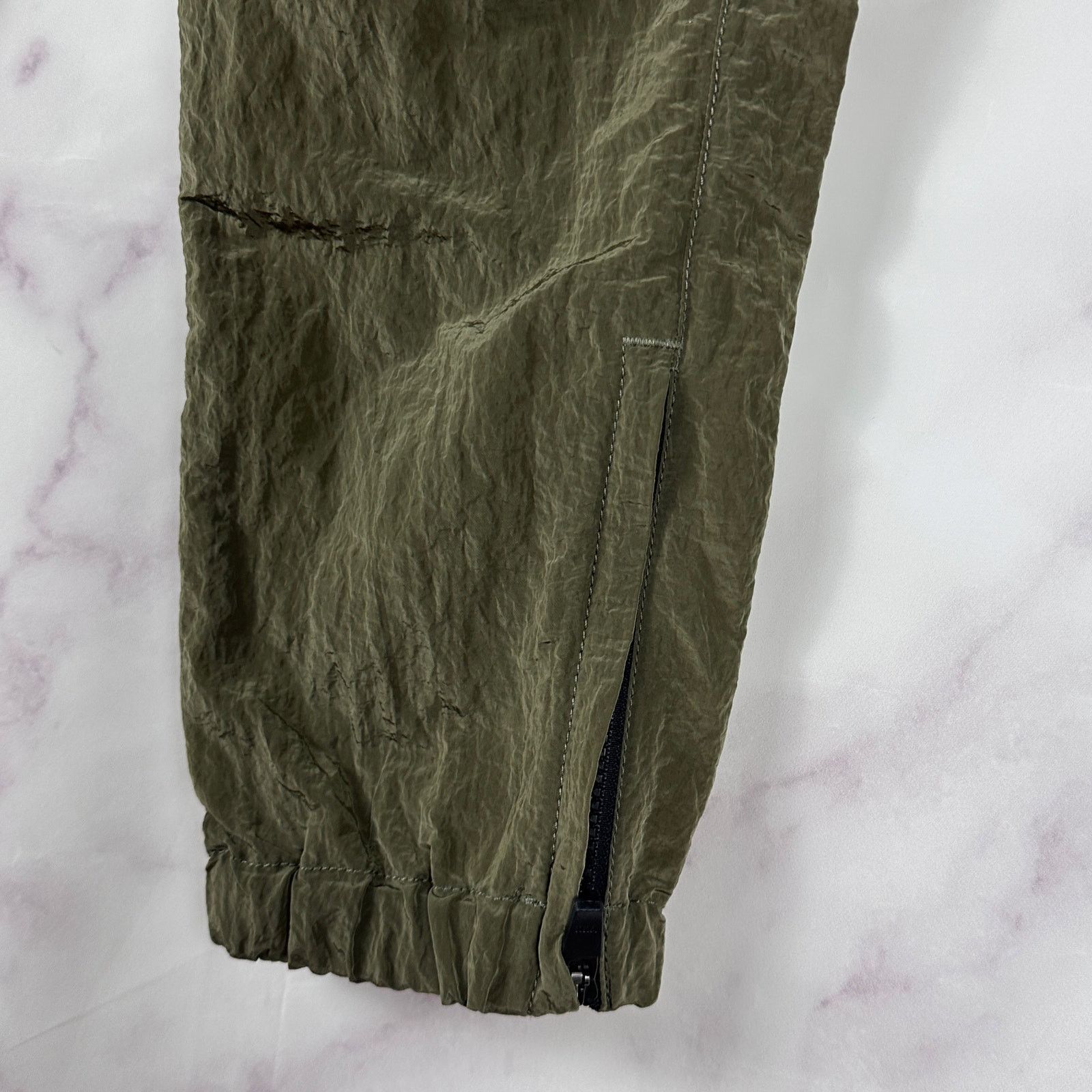 NANO universe Noble Nylon Olive Green Jogger Size US 30 / EU 46 - 4 Thumbnail