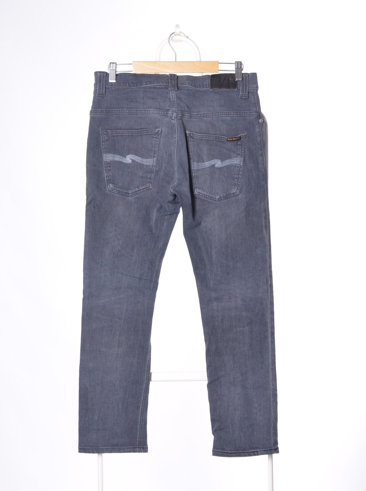 Nudie Jeans Nudie Jeans Thin Finn Organic Lighter Shade Jeans Sz 31 Size US 31 - 2 Thumbnail