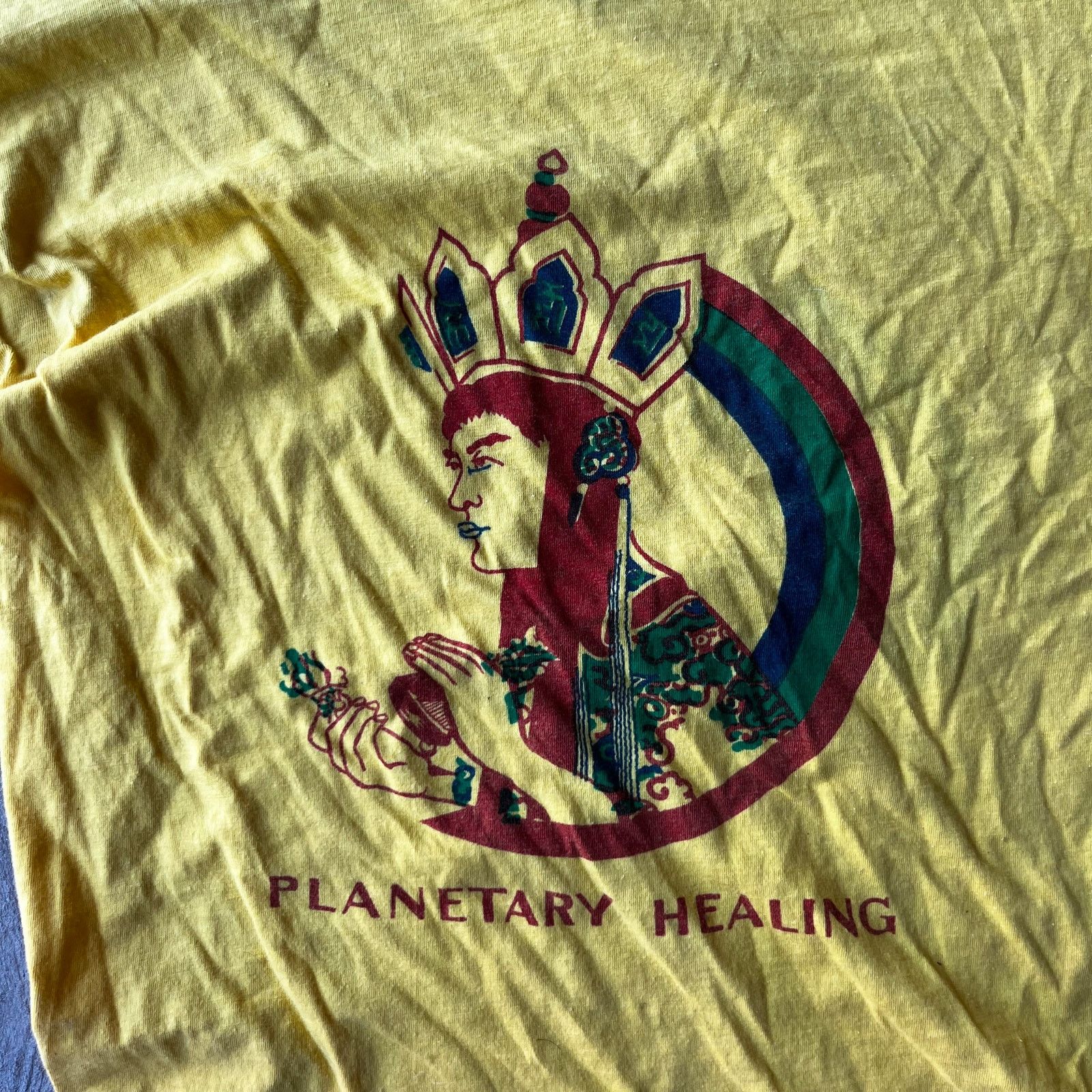 Vintage Vintage 80s Shartse Tour 1989 T Shirt India FIORUCCI MENS M Size US M / EU 48-50 / 2 - 5 Thumbnail