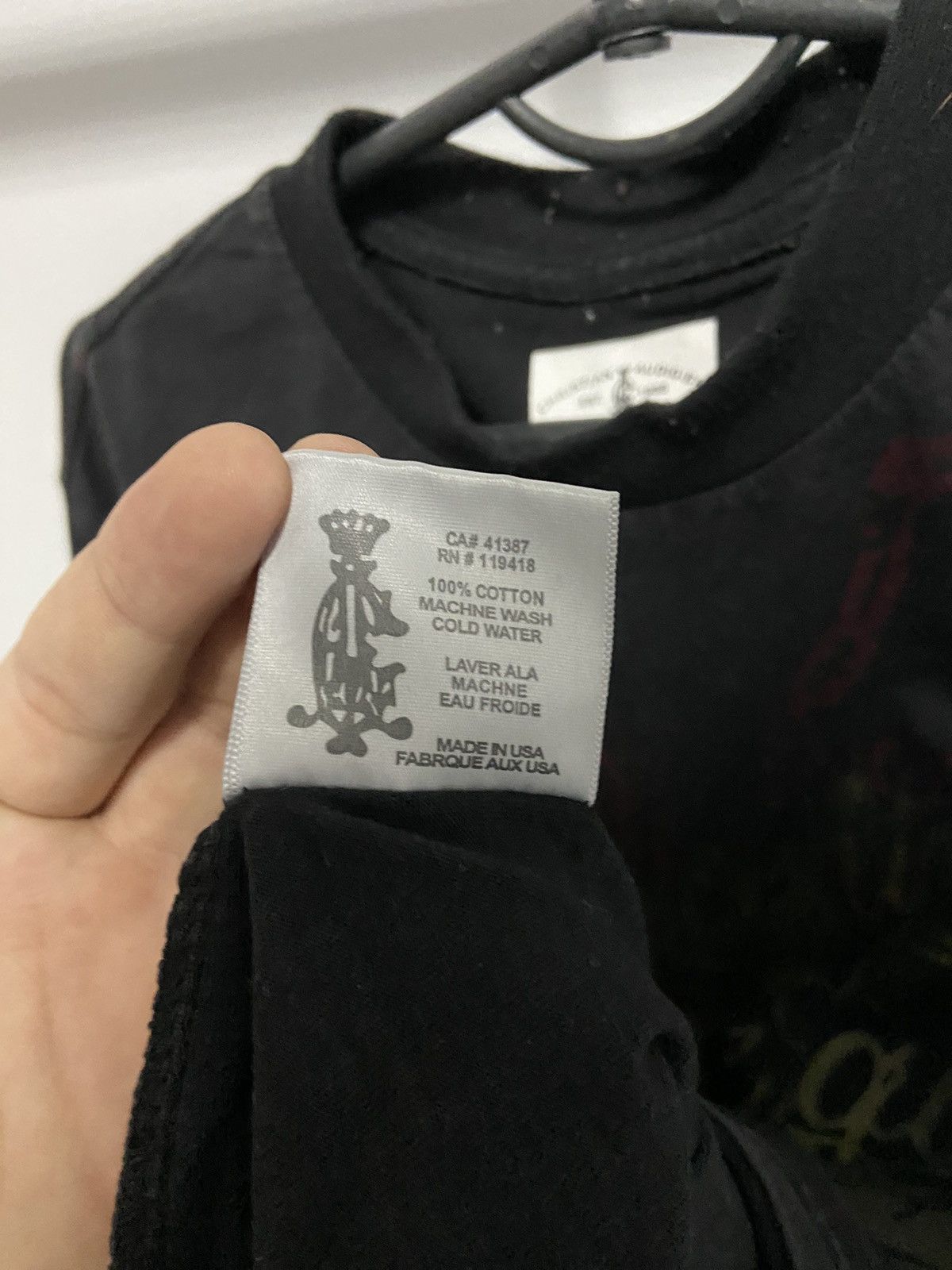 Christian Audigier × Ed Hardy × Vintage Christian audigier Ed hardy big logo t shirt tattoo vintage Size US L / EU 52-54 / 3 - 7 Thumbnail