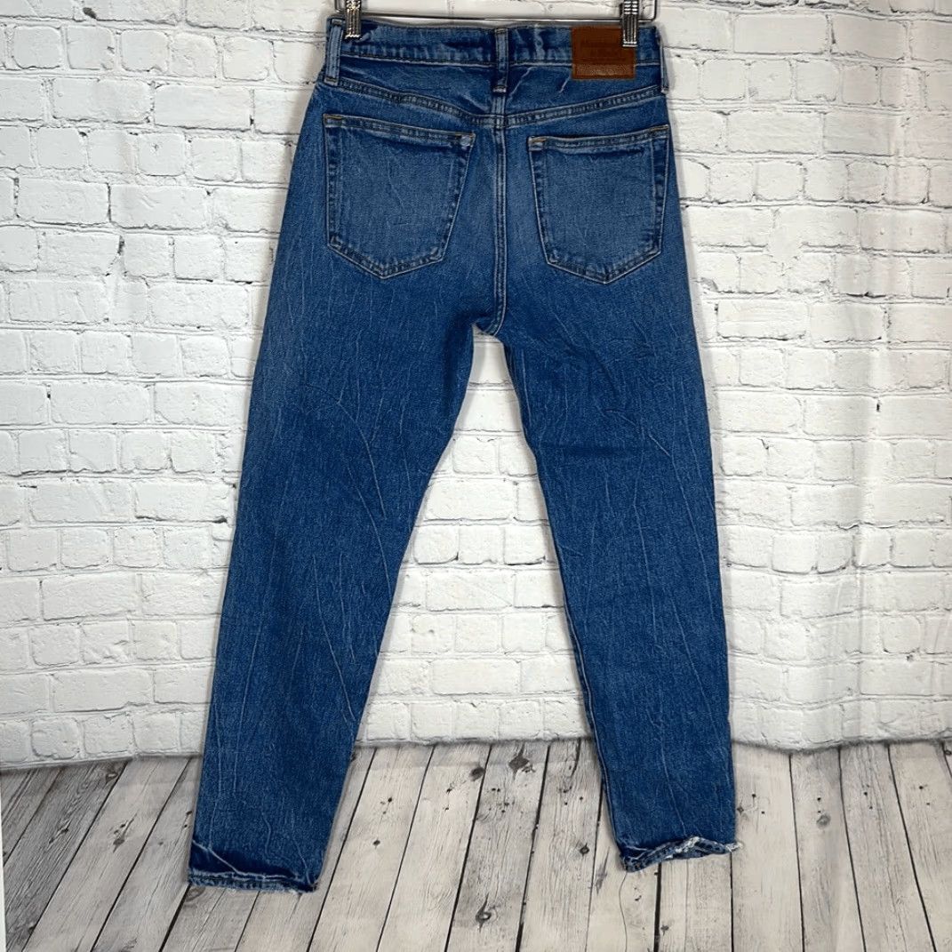 Abercrombie & Fitch VINTAGE Abercrombie & Fitch Jeans Men's 28x30 28W 30L 90s Stretch Slim Tapered Blue 90s Mens Jeans Slim Fit Regular Size 28 Mens Size US 28 / EU 44 - 7 Thumbnail