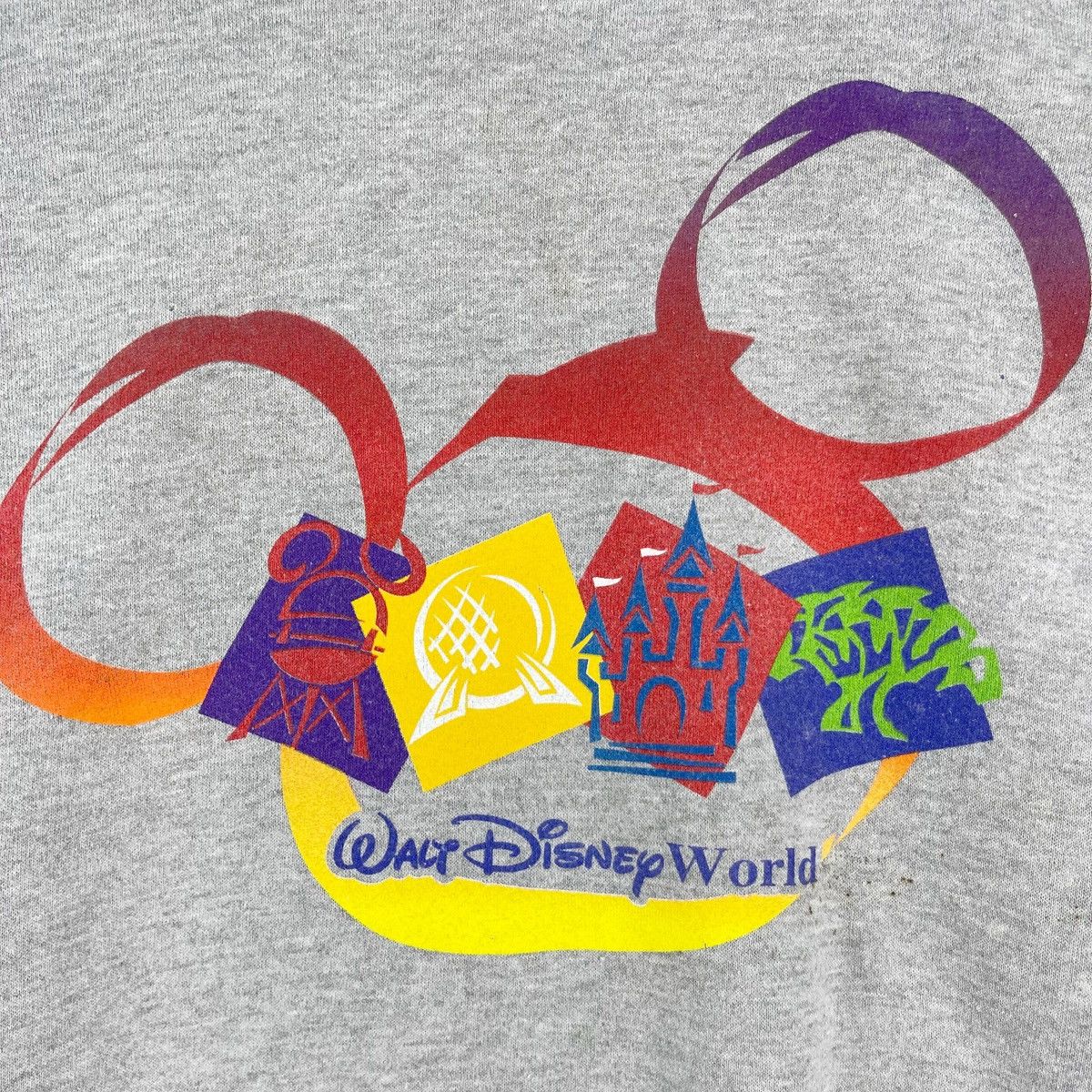 Disney Vintage 90’s Walt Disney World Sweatshirt Size US XL / EU 56 / 4 - 6 Thumbnail
