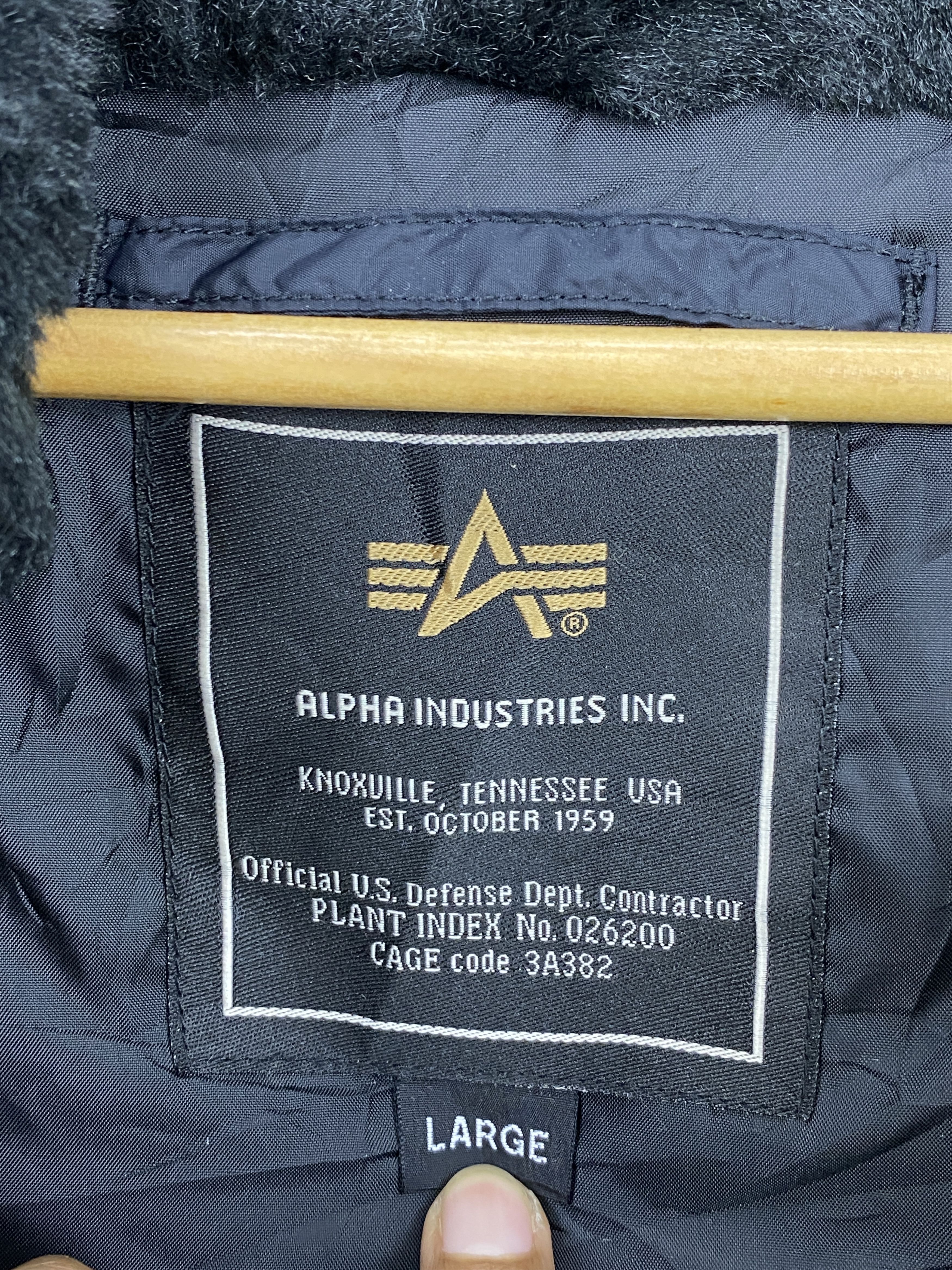 Alpha Industries Vintage Alpha Industries Bomber Hoodie Mohair Jacket J1725 Size US L / EU 52-54 / 3 - 5 Thumbnail