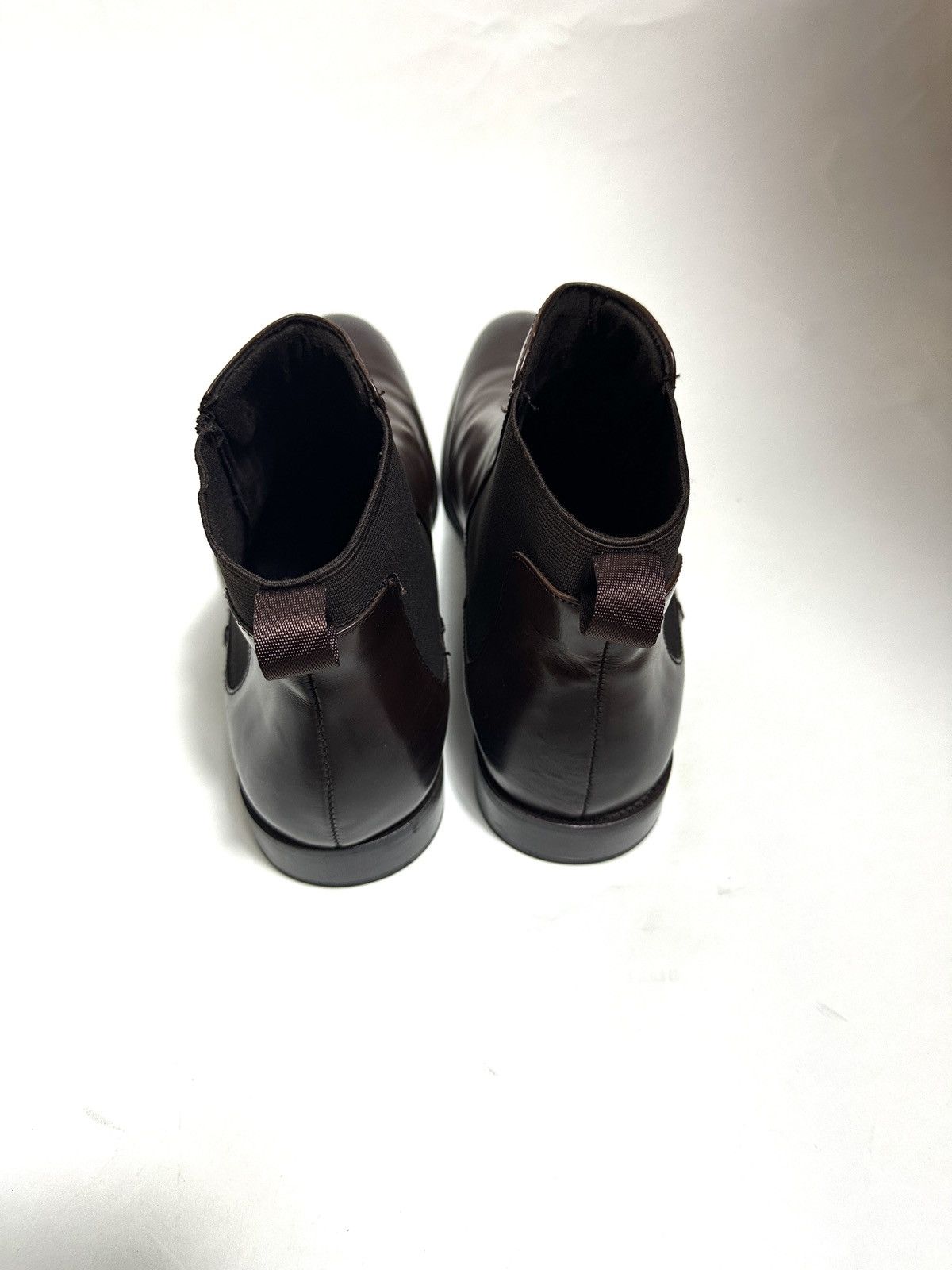 Kenneth Cole Kenneth Cole New York Mens Tully Leather Chelsea Boots Brown Size US 11.5 / EU 44-45 - 4 Thumbnail