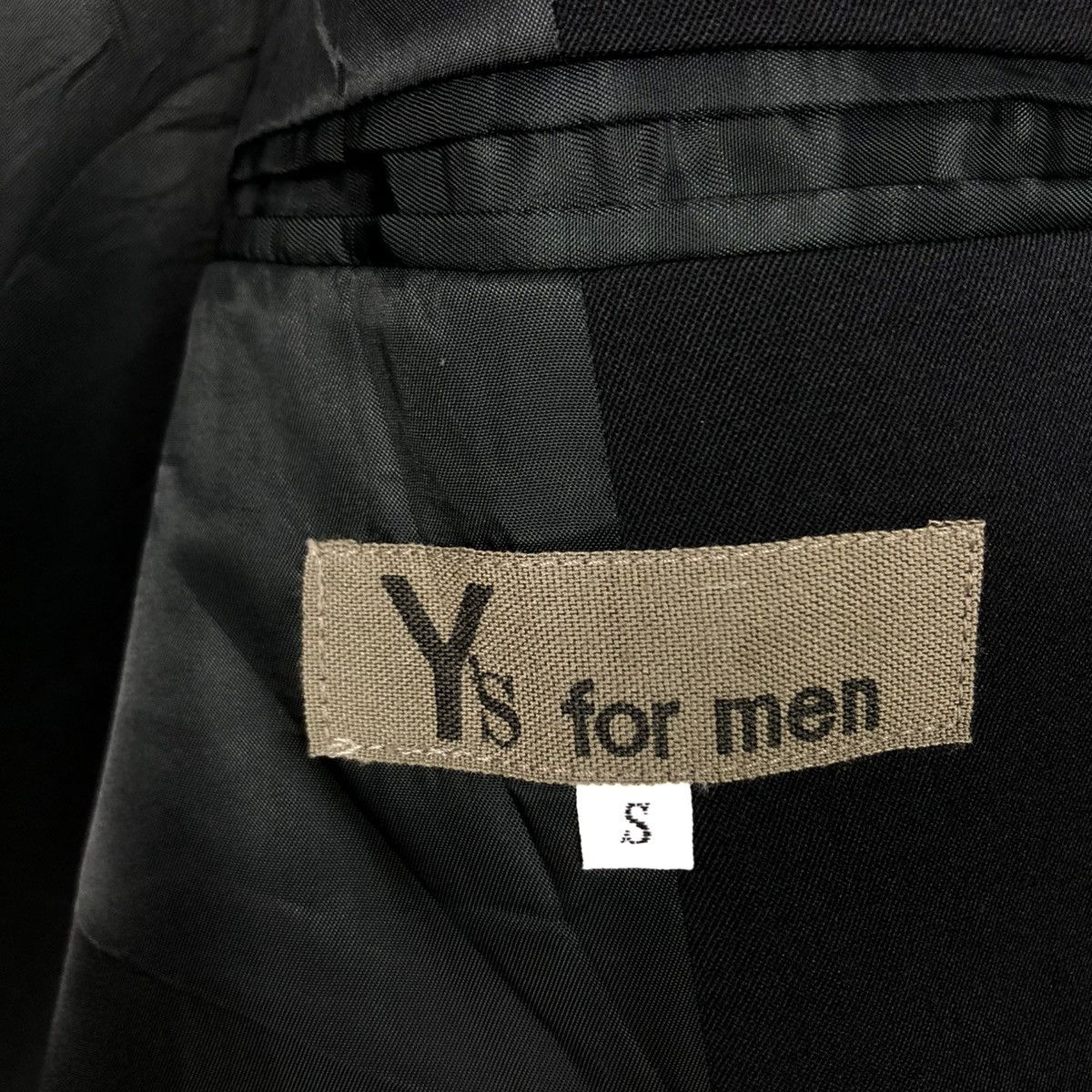 Yohji Yamamoto 🔥ICONIC RICH BLACK WOOL LONG JACKET Y’S FOR MEN JACKET Size US S / EU 44-46 / 1 - 19 Thumbnail