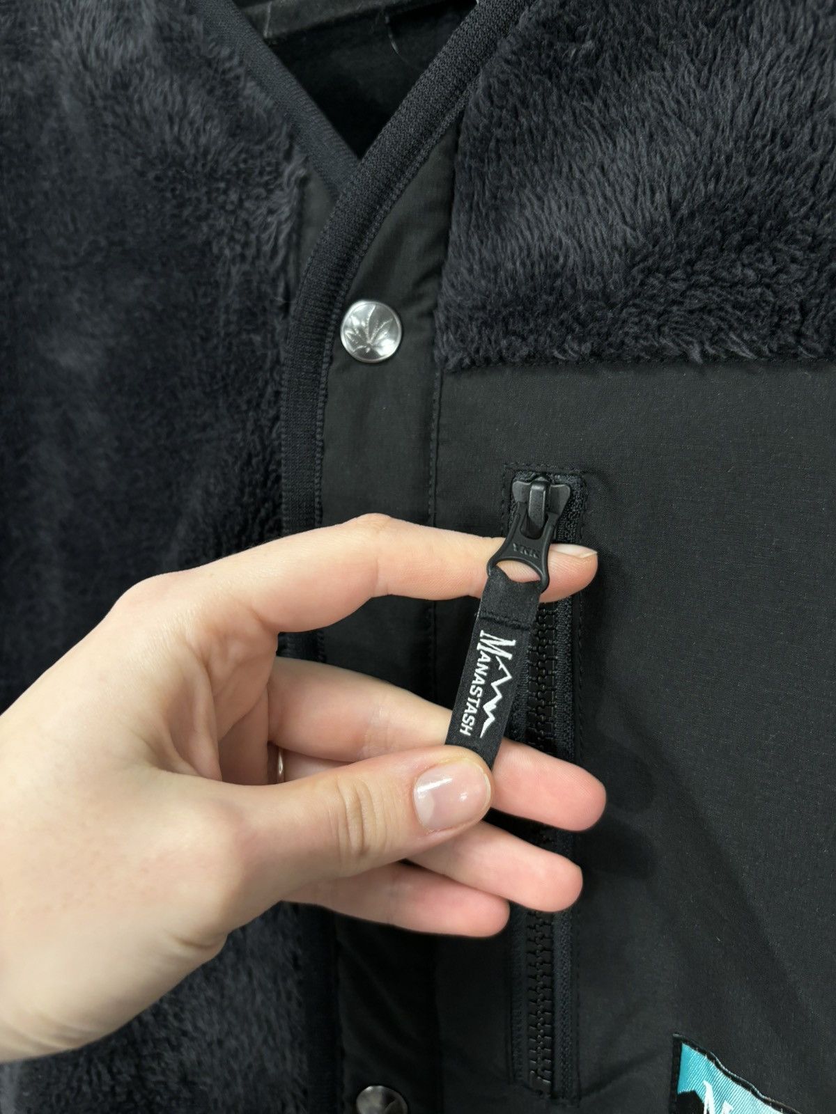 Manastash Manastash Bigfoot Jacket ‘23 Men’s Black Fleece Outdoor Size US M / EU 48-50 / 2 - 6 Thumbnail
