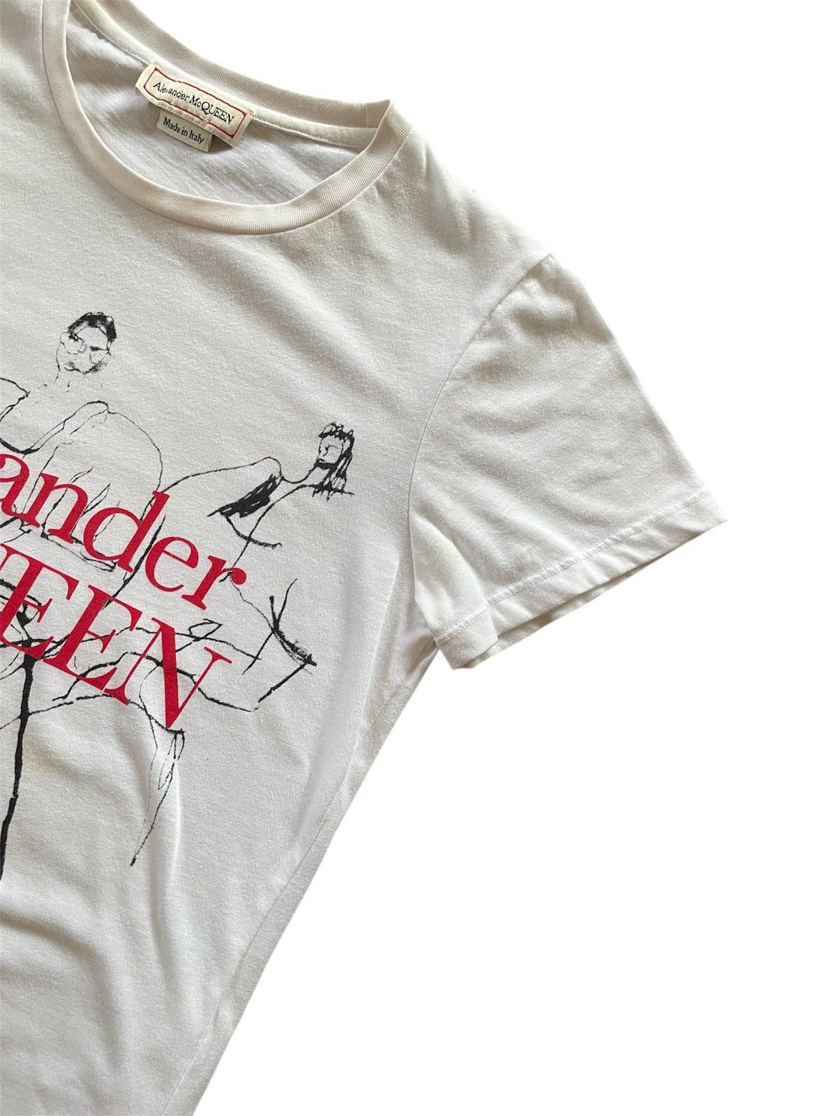Alexander McQueen Alexander Mcqueen Graphic Tee Size S / US 4 / IT 40 - 3 Thumbnail