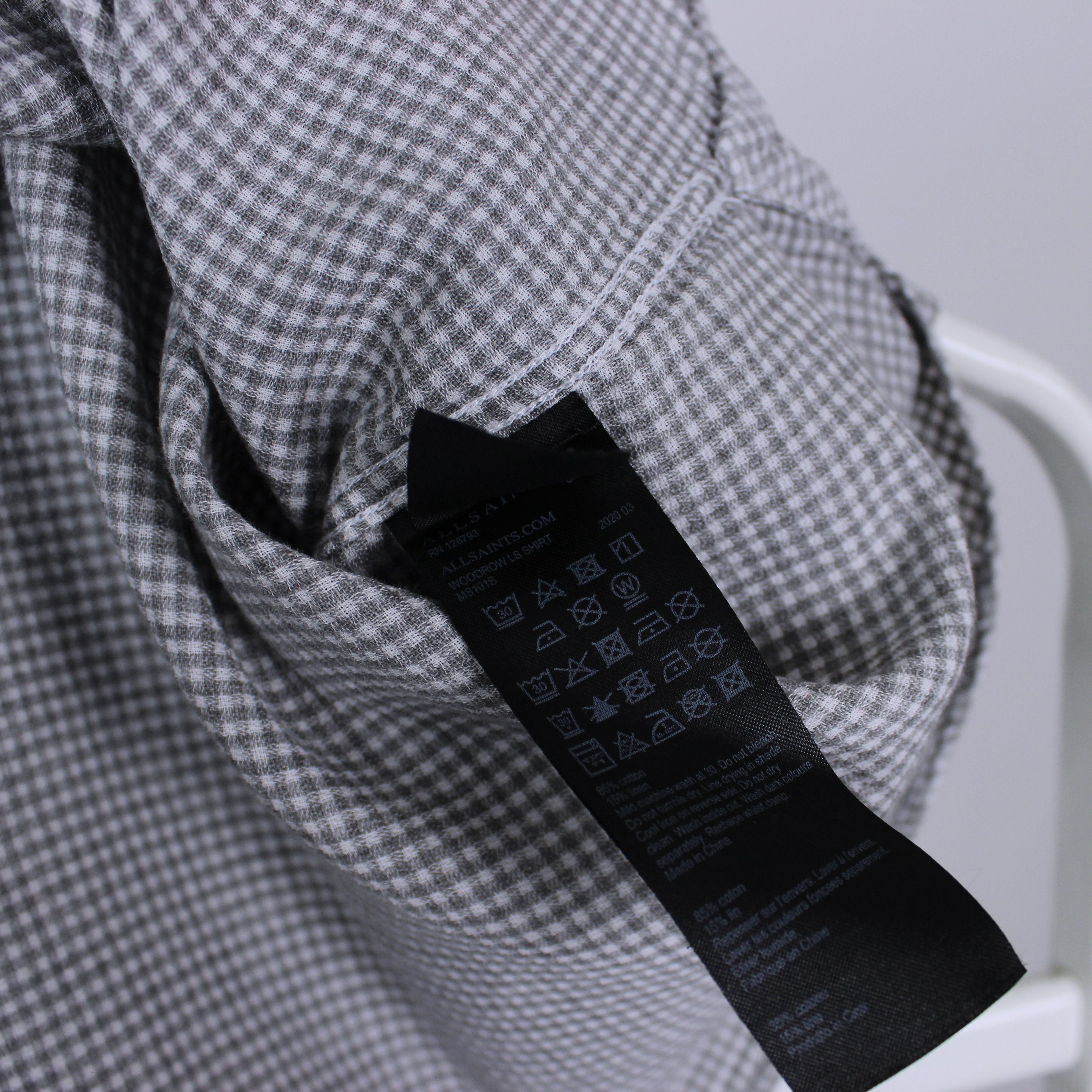 Allsaints Allsaints shirt men buttons ups M cotton Size US M / EU 48-50 / 2 - 7 Thumbnail