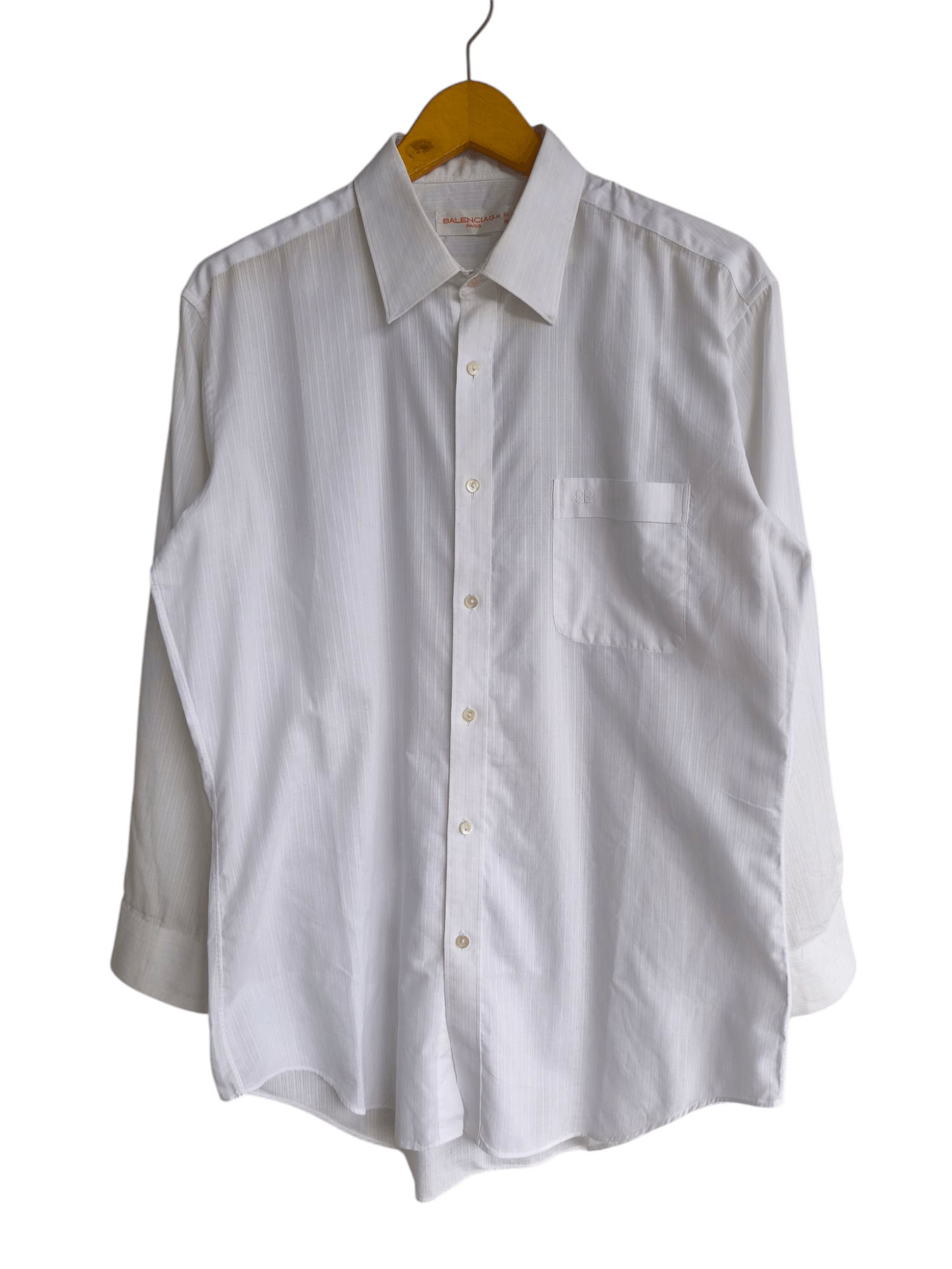 Vintage Balenciaga white long Sleeve shirt