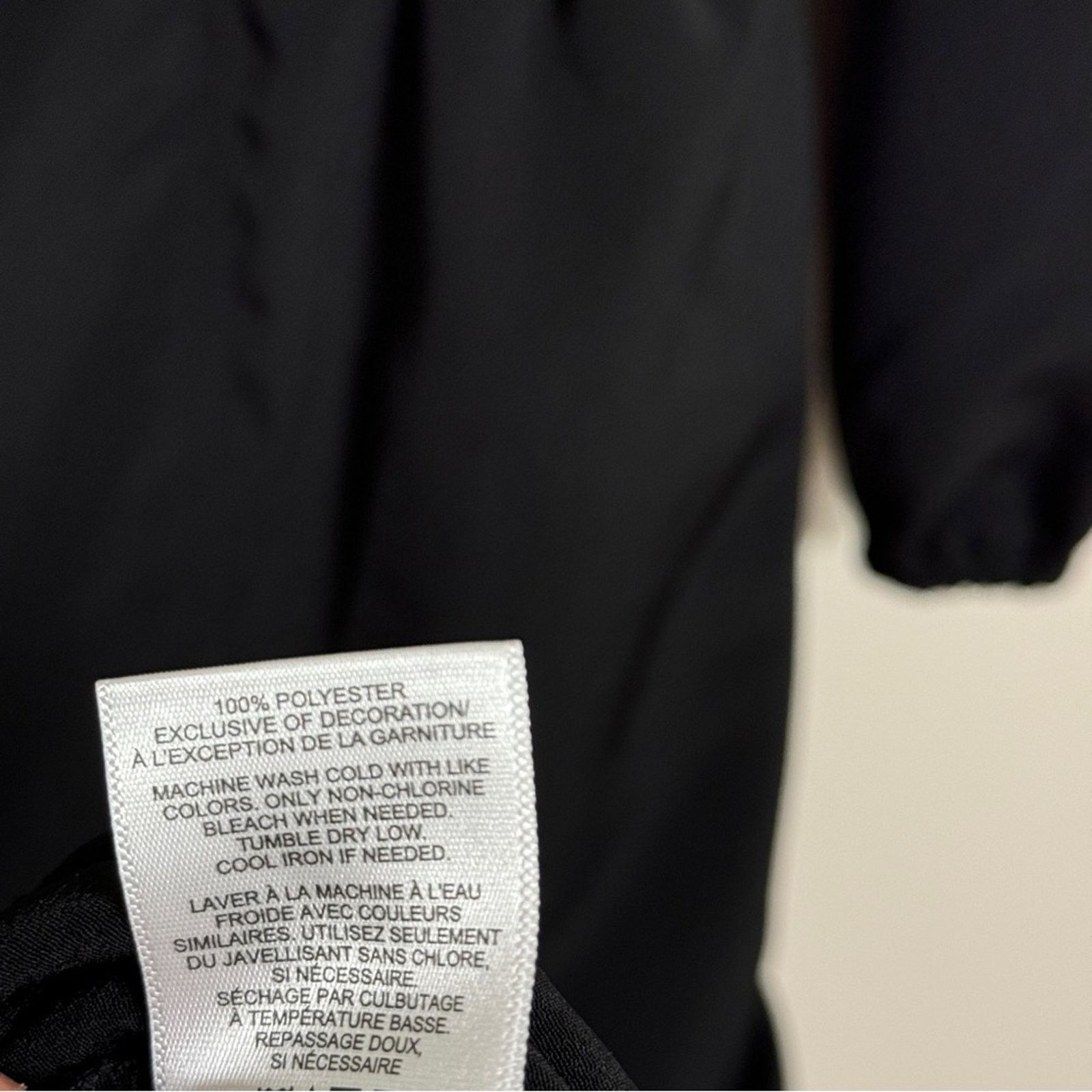 Express Express Zip Front Utility Jumpsuit Black Size M Size 32" / US 10 / IT 46 - 6 Thumbnail