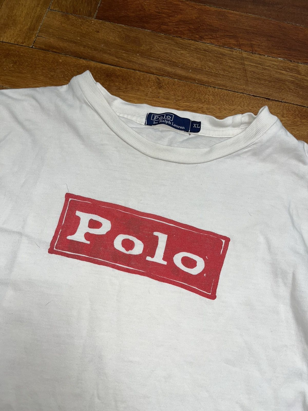 Polo Ralph Lauren × Ralph Lauren × Vintage Polo Ralph Lauren Vintage y2k Big Logo Longsleeve Size US XL / EU 56 / 4 - 2 Thumbnail