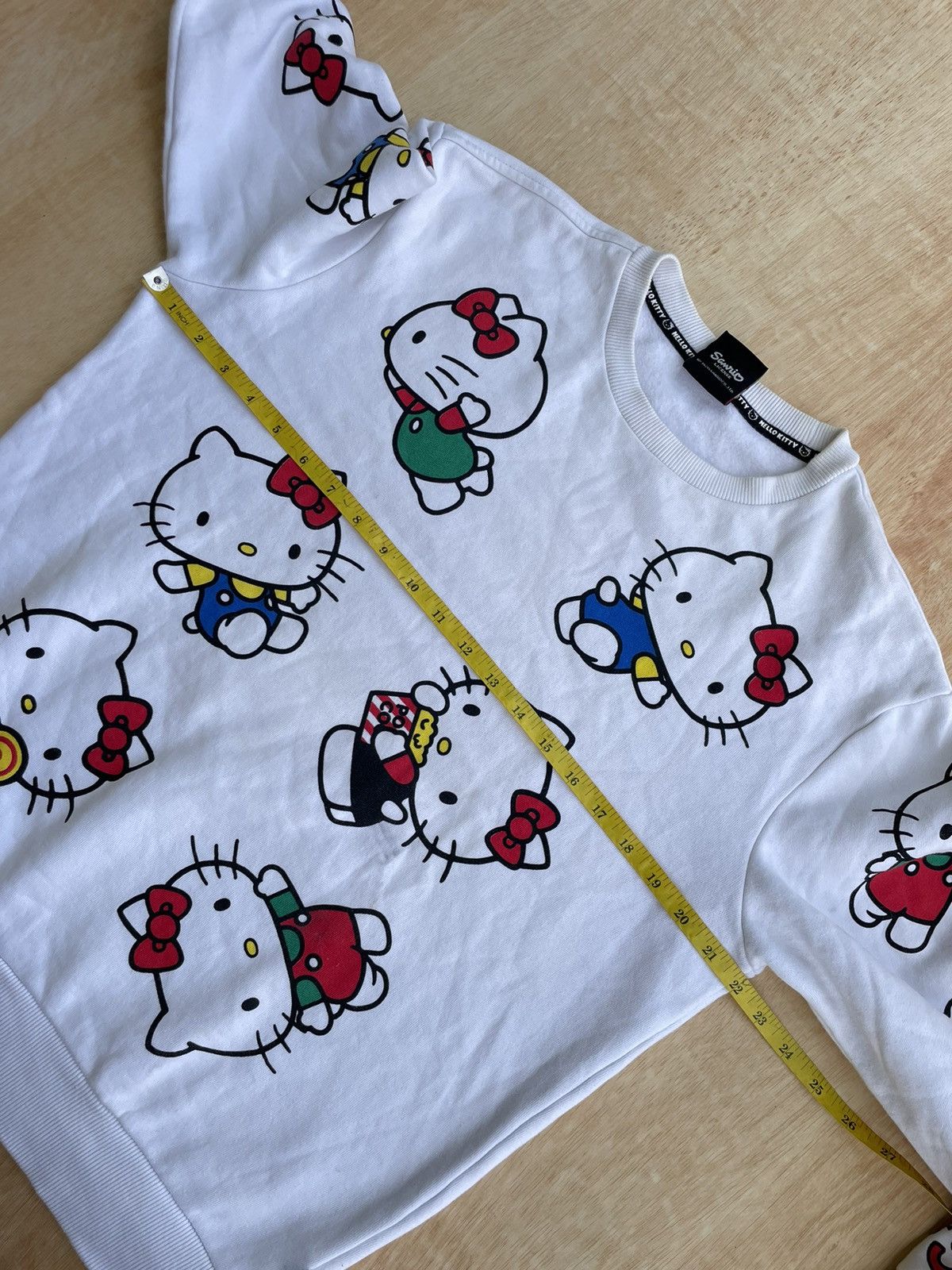 Cartoon Network × Japanese Brand Vintage Y2k Hello Kitty Full Print Crewneck Size S / US 4 / IT 40 - 10 Thumbnail