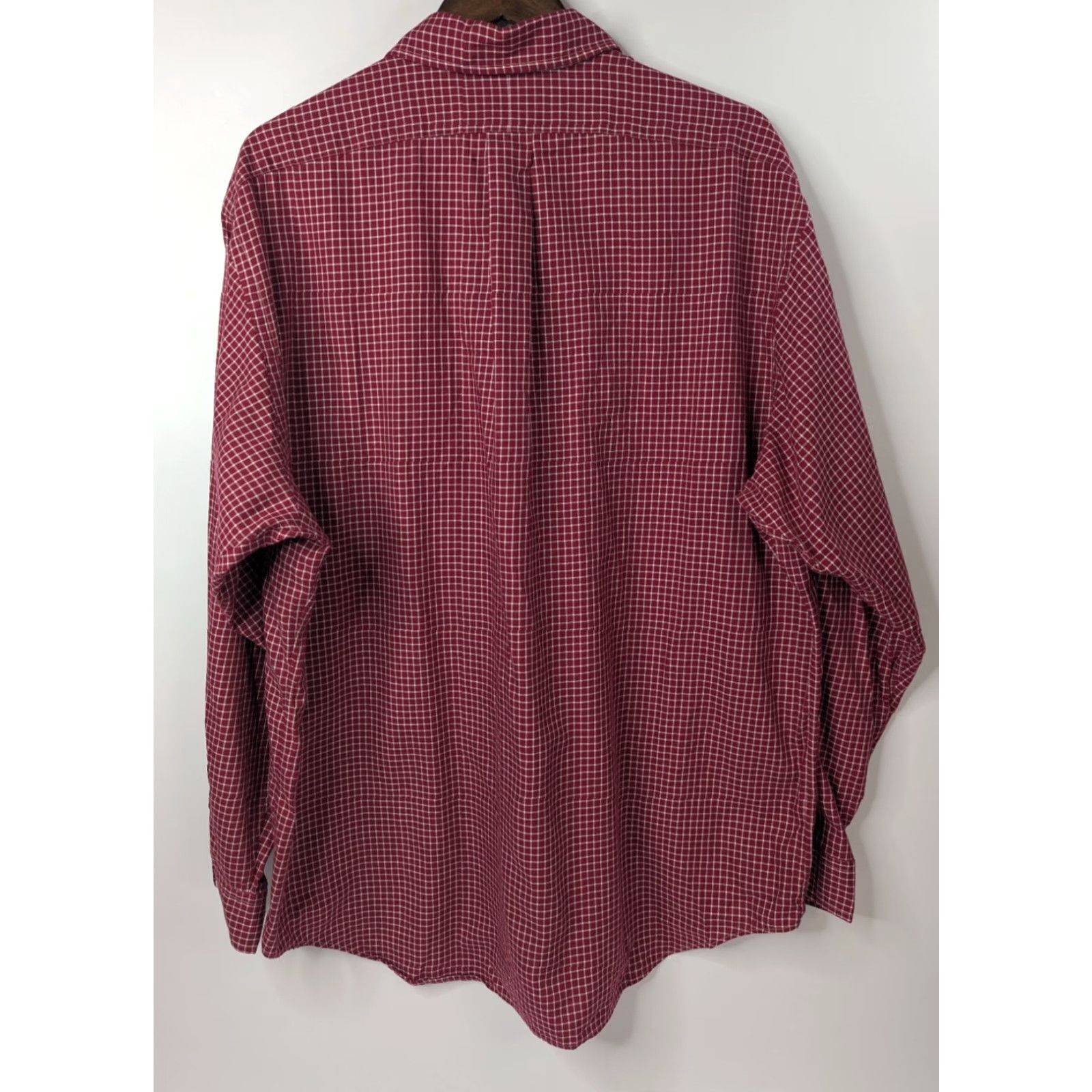 Ralph Lauren Ralph Lauren Yarmouth Shirt Mens 17.5 36/37 Red Plaid Check Button Down Preppy Shirt Size US XXL / EU 58 / 5 - 4 Thumbnail