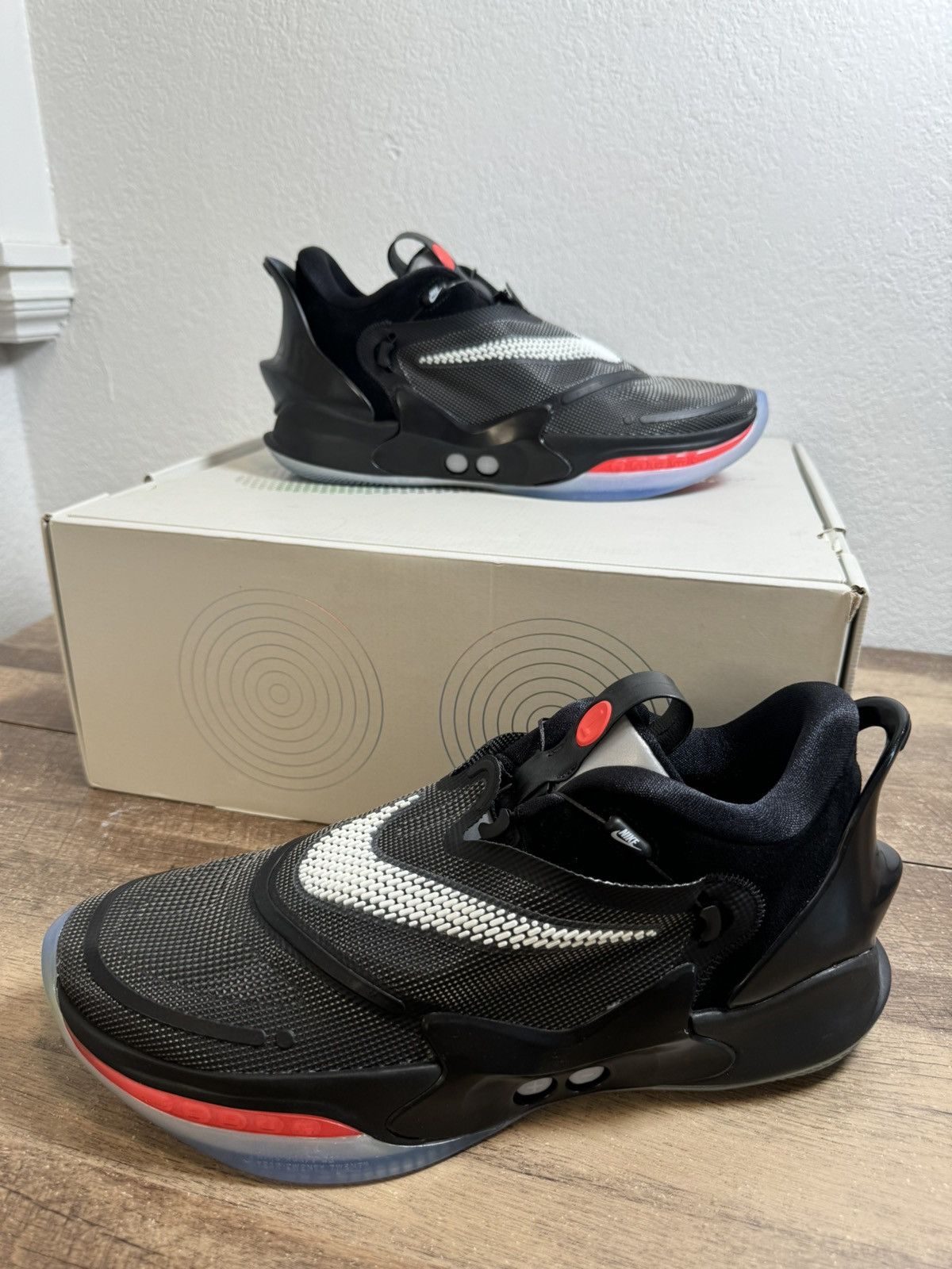 Nike New Nike Adapt BB 2.0 NBA ASG 2020 Black Red White Sz 13 Size US 13 / EU 46 - 2 Thumbnail