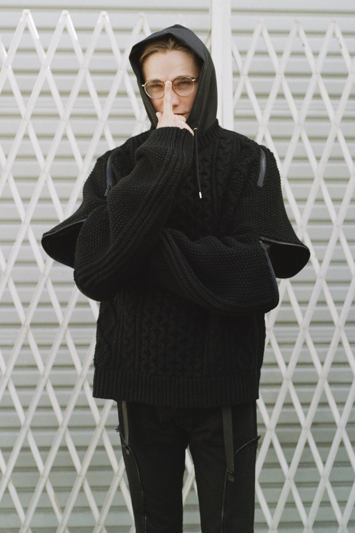 Takahiromiyashita The Soloist. TAKAHIROMIYASHITA THESOLOIST. Zipped Balloon Knit Sweater Size US M / EU 48-50 / 2 - 2 Thumbnail