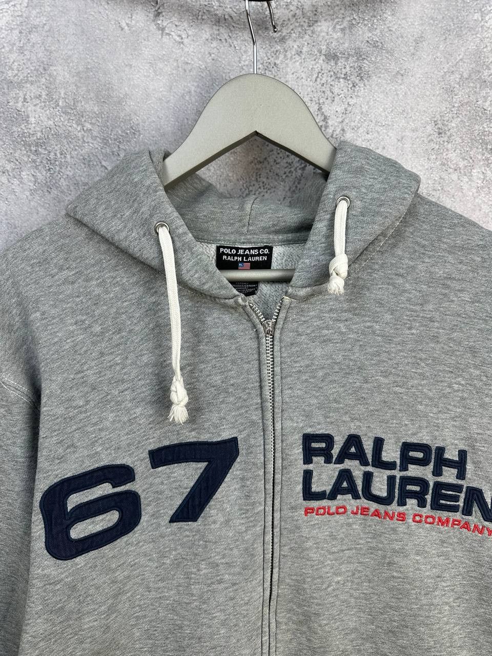 Ralph Lauren Ralph Lauren Fleece Y2K Vintage #67 Full Zip Hoodie Patch Size US XL / EU 56 / 4 - 4 Thumbnail