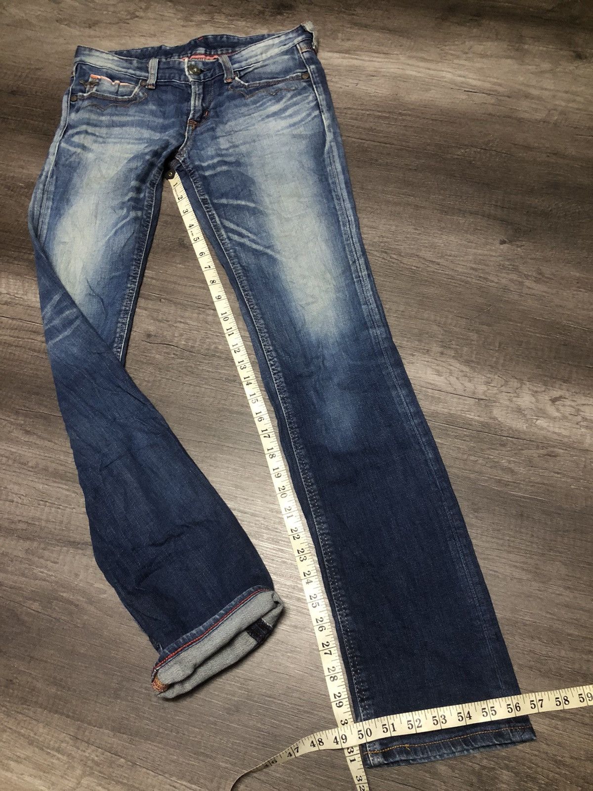 Edwin × Vintage VINTAGE EDWIN BLUE TRIP SELVEDGE DENIM Size 30" / US 8 / IT 44 - 25 Thumbnail