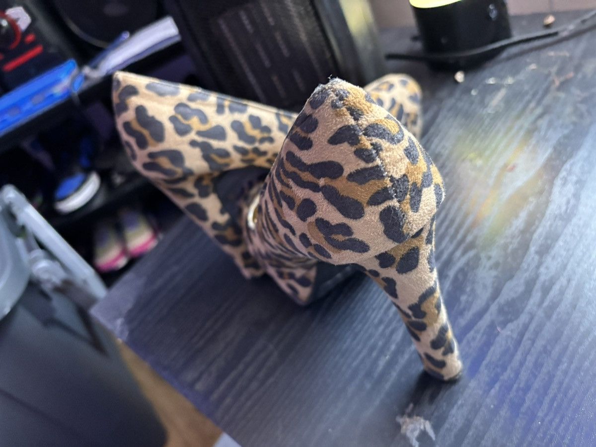 Wildfox Animal print wildflower high heels Size US 7 / IT 37 - 3 Thumbnail