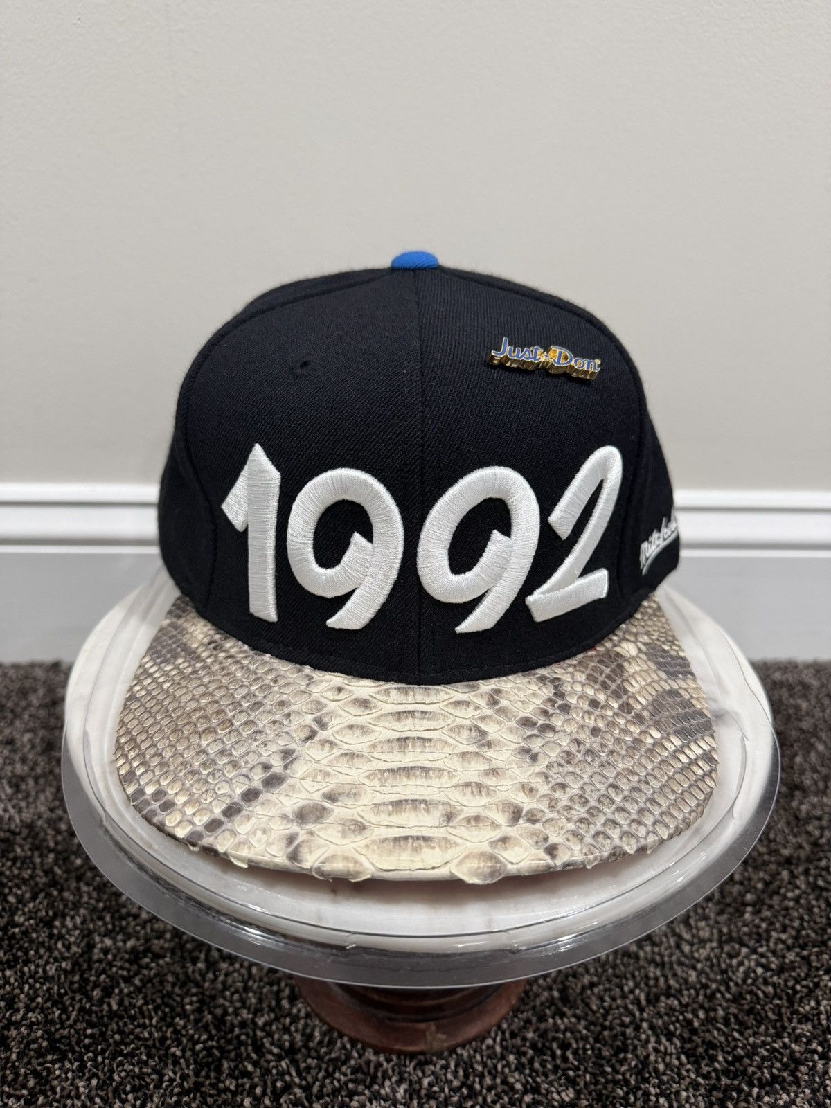 Just Don × Mitchell & Ness × Rsvp Gallery Just Don x Mitchell & Ness 1992 Orlando Magic NBA Black Hat Size ONE SIZE - 12 Thumbnail