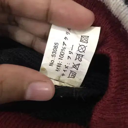 Japanese Brand × Kapital × Vintage Japanese Brand Plain Beanie Hat Size ONE SIZE - 4 Thumbnail