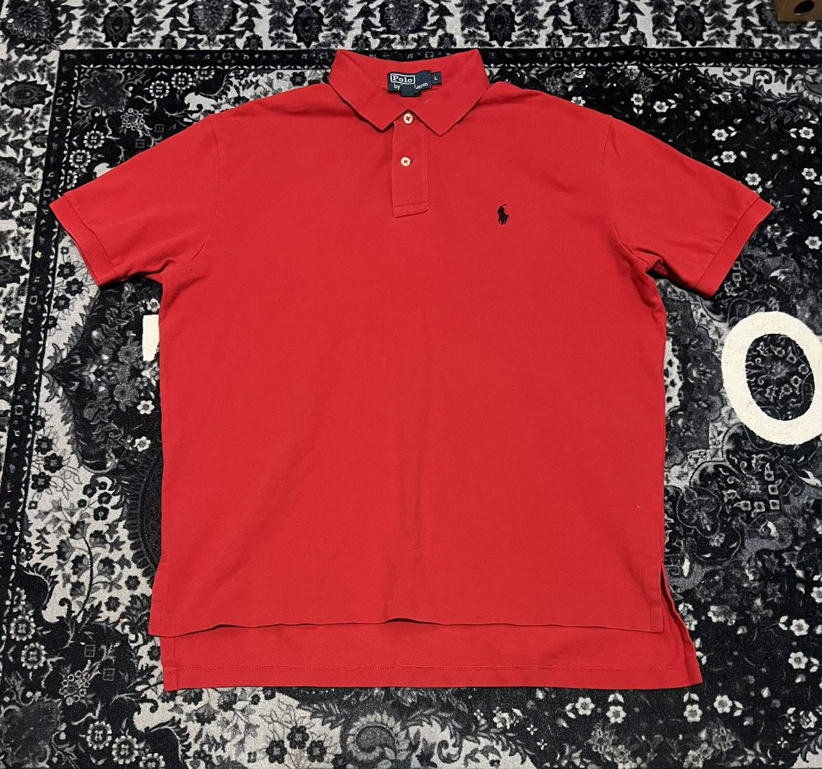 Polo Ralph Lauren × Vintage RED RALPH LAUREN POLO Size US L / EU 52-54 / 3 - 1 Thumbnail