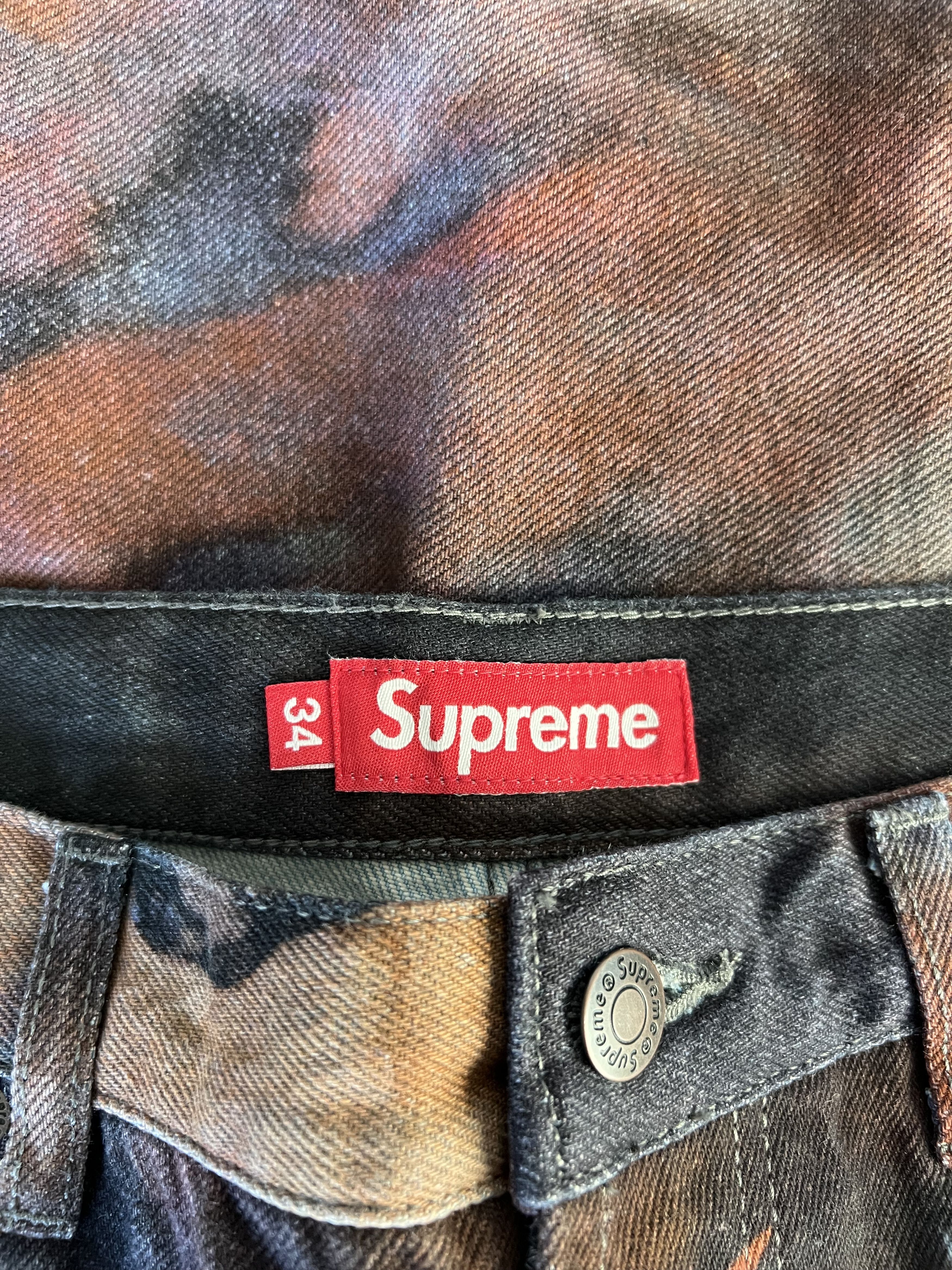 Supreme Supreme Frank Frazetta Loose Fit Jeans Size US 34 / EU 50 - 7 Thumbnail