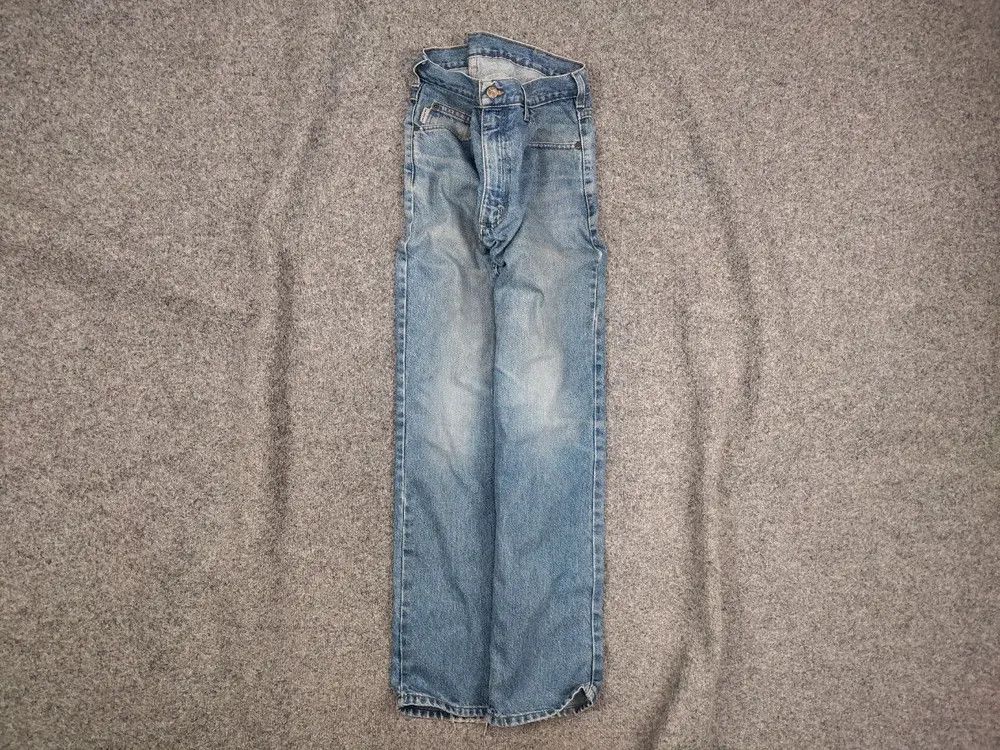 Carhartt Vintage 90's USA Carhartt Faded Blue Distressed Denim Jeans Size US 34 / EU 50 - 1 Thumbnail