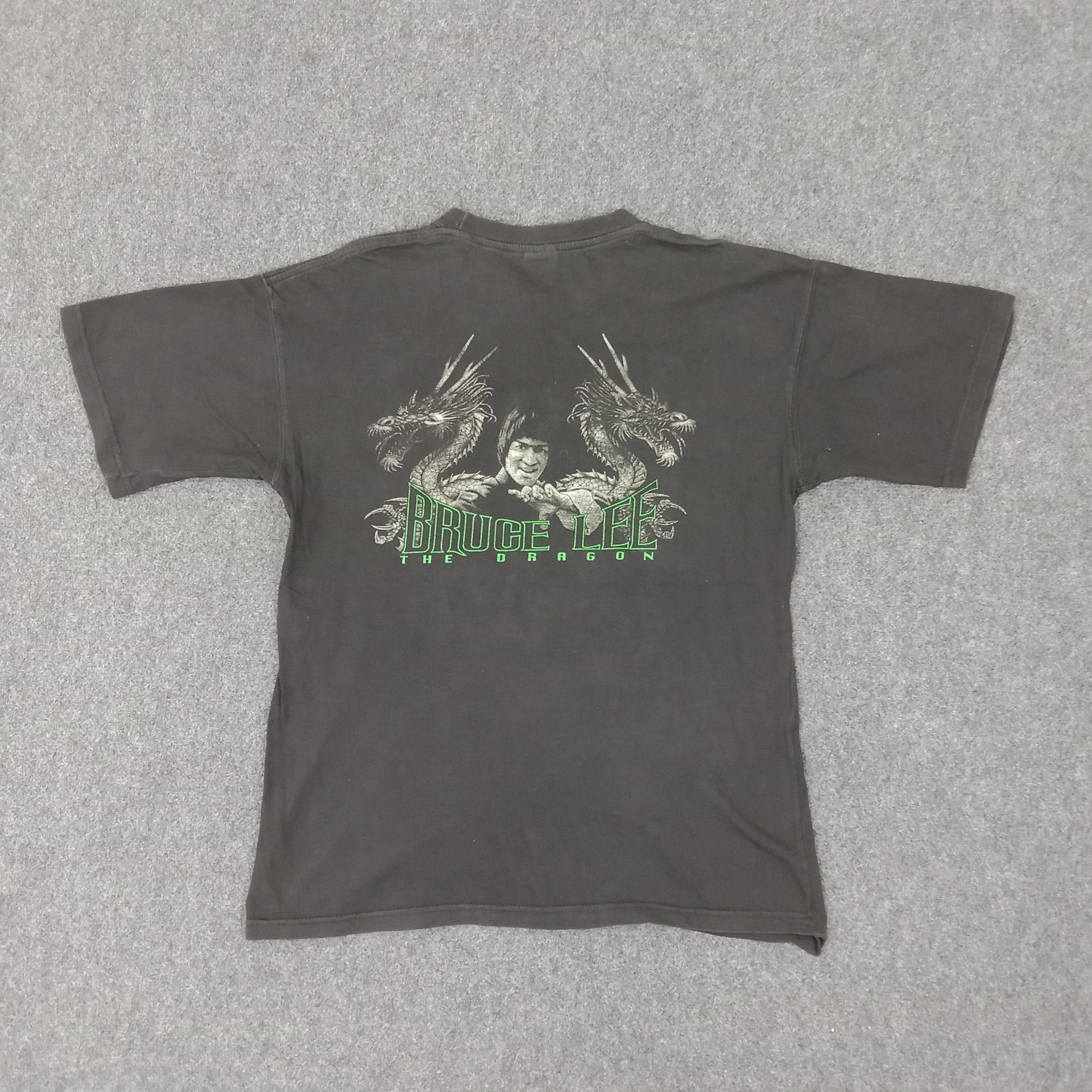 Vintage Bruce Lee American Artist Movie Graphic Tshirt Size US M / EU 48-50 / 2 - 6 Thumbnail