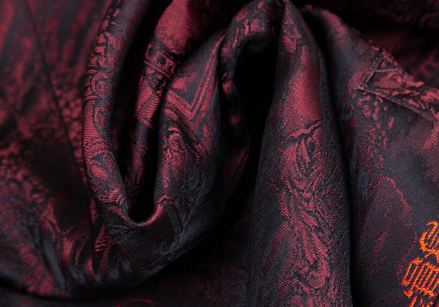 Jean Paul Gaultier Jacquard Magnet Button Jacket in Red Size 48 Size US M / EU 48-50 / 2 - 16 Thumbnail