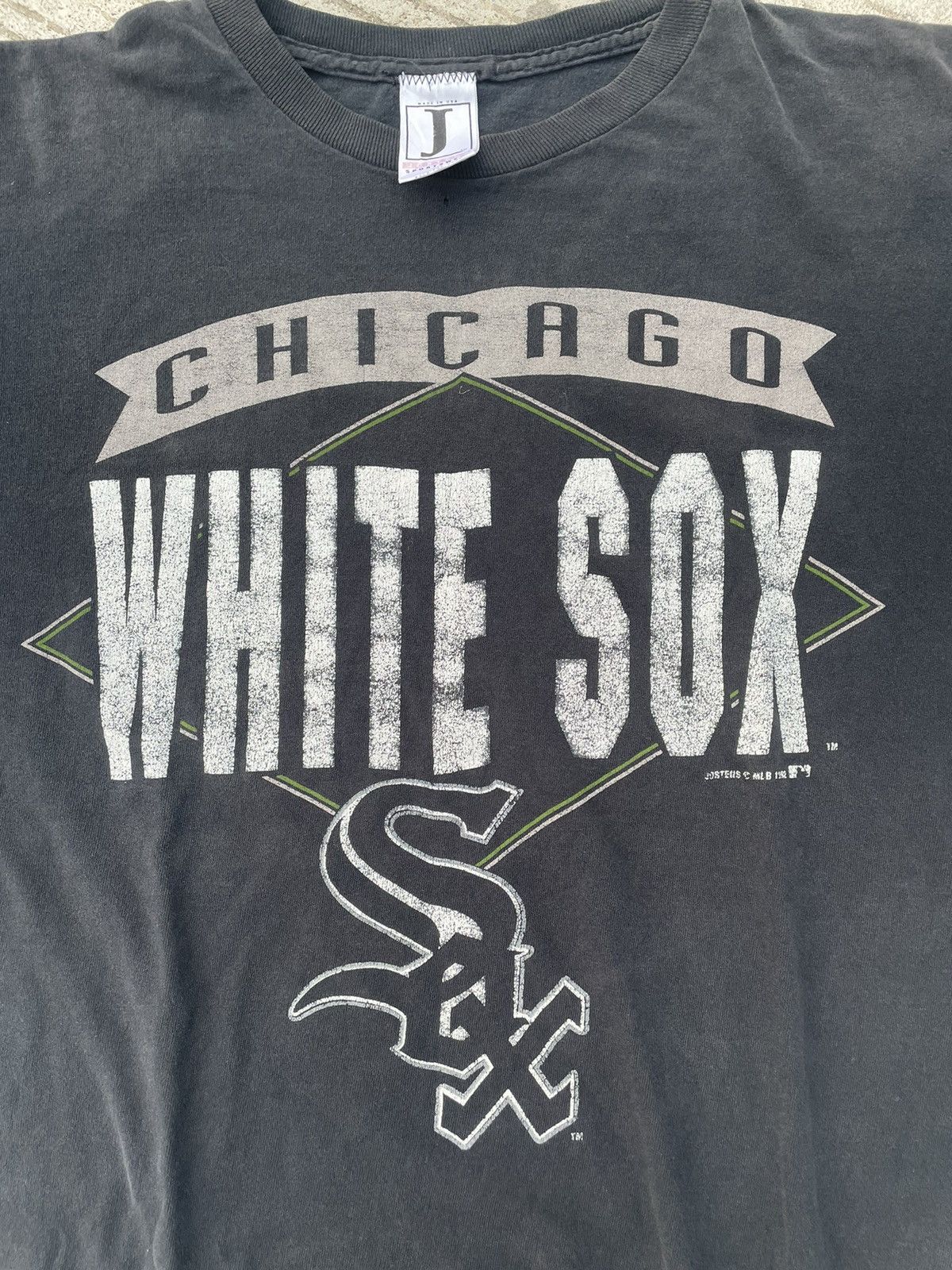 MLB × Vintage Vintage MLB Chicago White Sox 1992 Black T-shirt Size US L / EU 52-54 / 3 - 2 Thumbnail