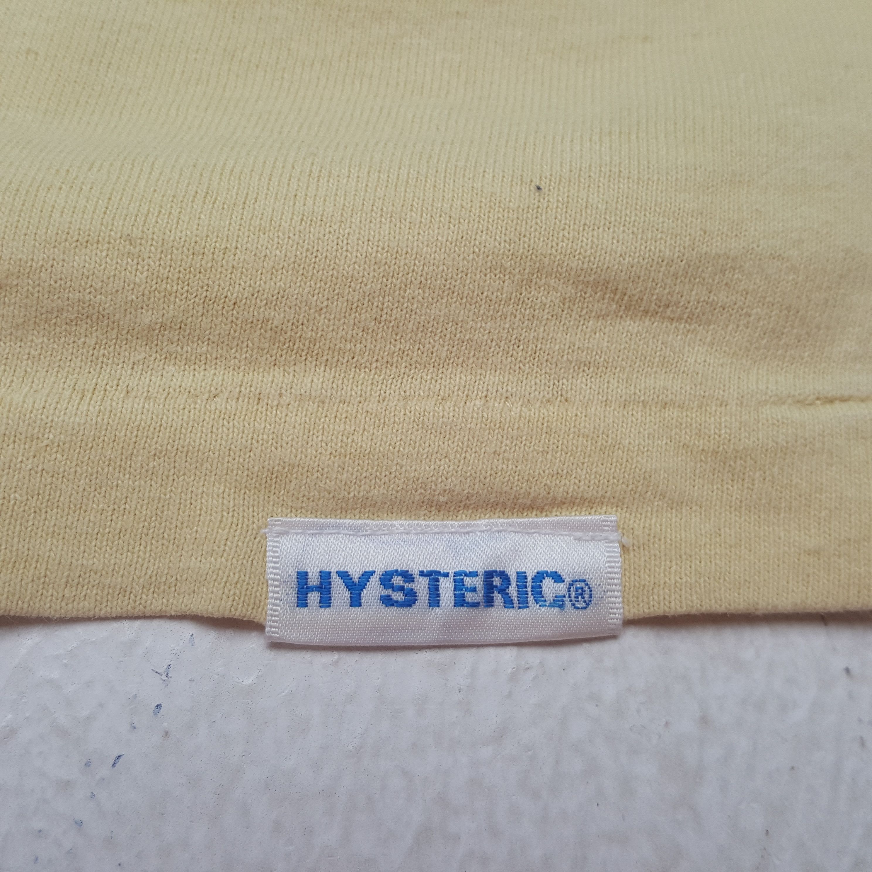 Hysteric Glamour Vintage HYSTERIC GLAMOUR Fashion Brand T-shirt C285N5 Size US M / EU 48-50 / 2 - 8 Thumbnail