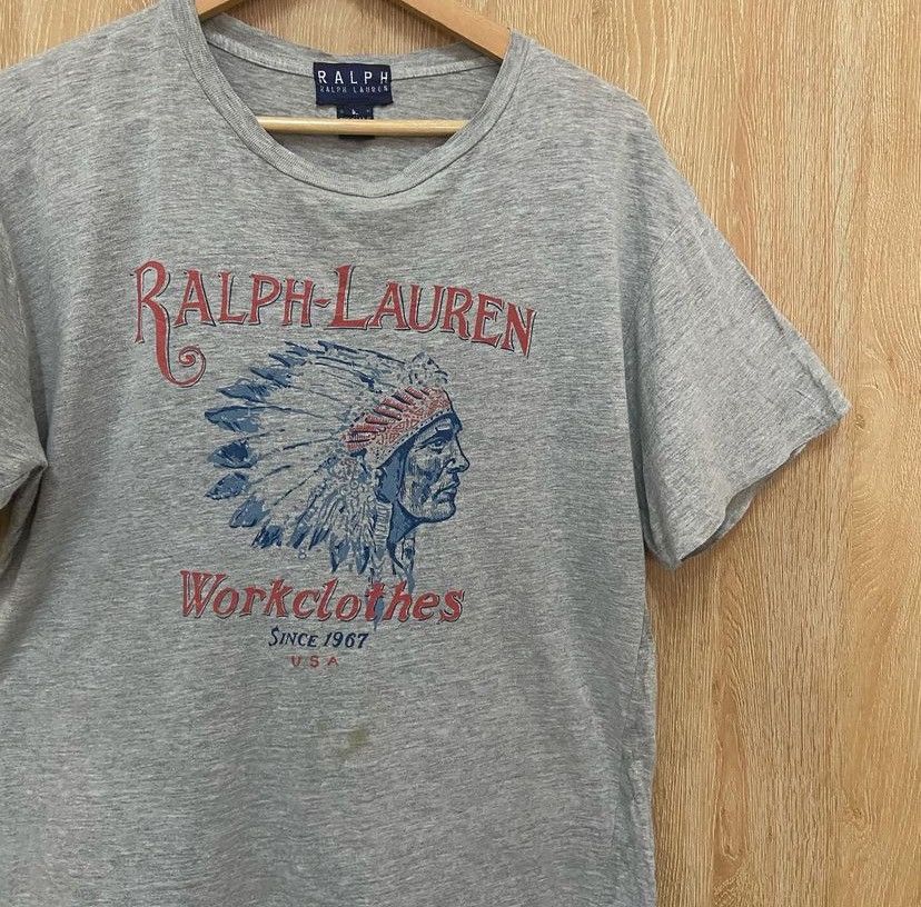 Polo Ralph Lauren × Vintage Vtg 90s Polo Ralph Lauren Rare Design Size US M / EU 48-50 / 2 - 2 Thumbnail
