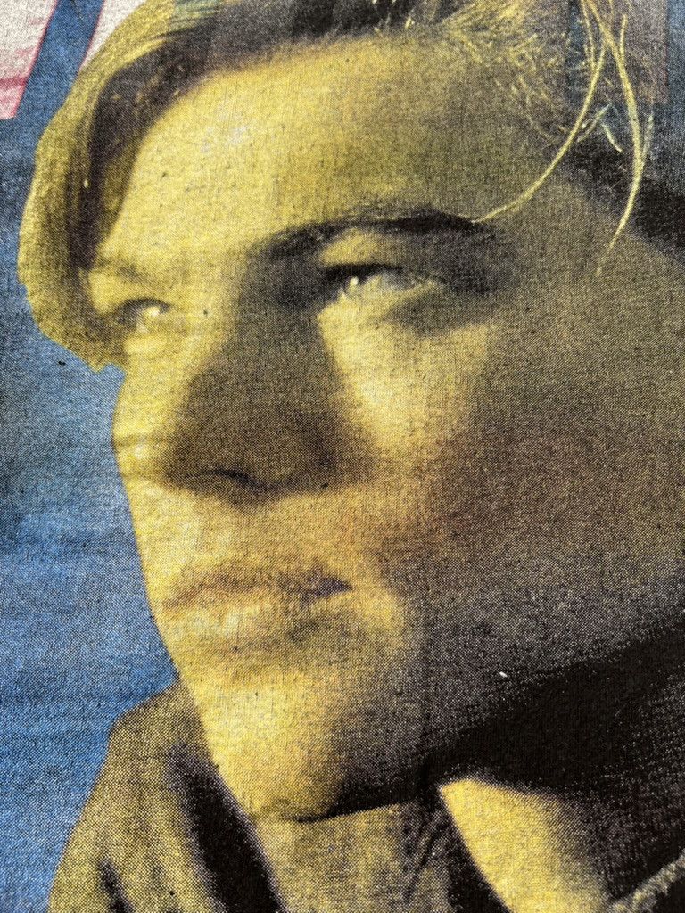 Vintage Vintage 90s Titanic Leonardo Dicaprio Movie Black T-shirt Size US S / EU 44-46 / 1 - 5 Thumbnail
