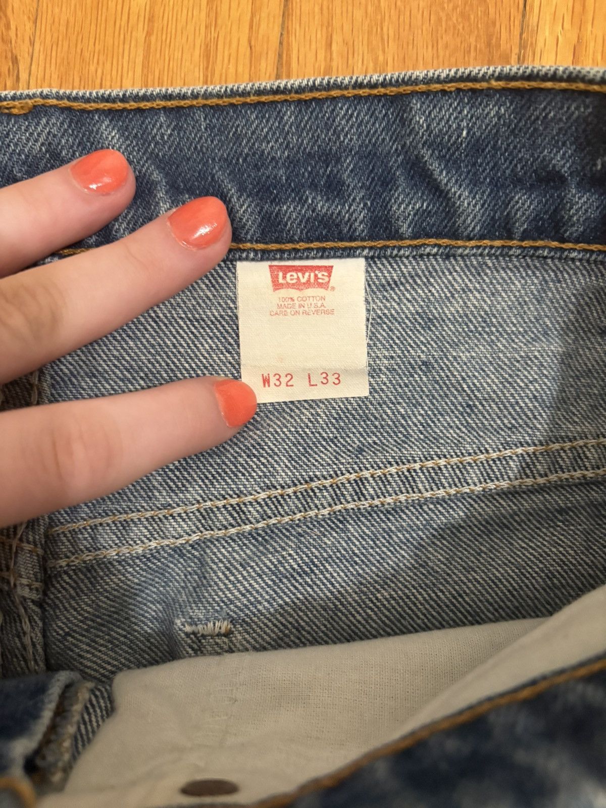Levi's Vintage Clothing Levi’s 517 Vintage Orange Tab Denim Size US 32 / EU 48 - 5 Thumbnail